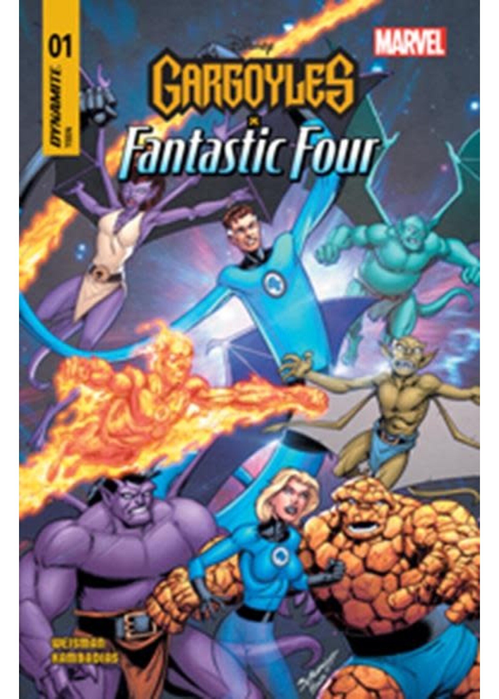 DYNAMITE GARGOYLES X FANTASTIC FOUR (2025) #1 CVR D BAGLEY