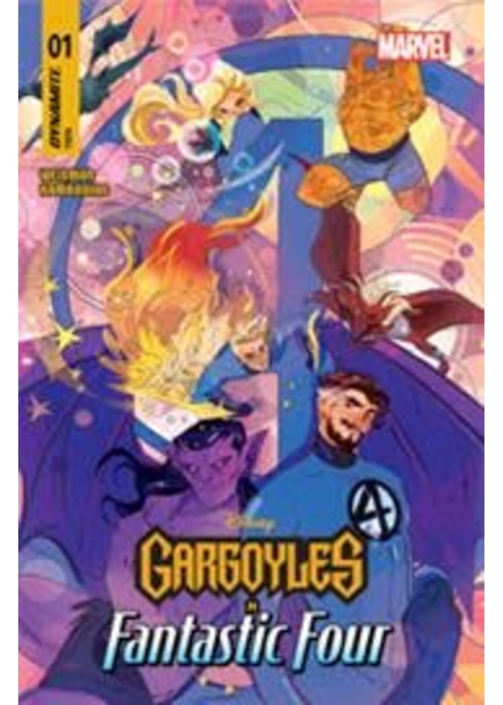 DYNAMITE GARGOYLES X FANTASTIC FOUR (2025) #1 CVR E BALDARI