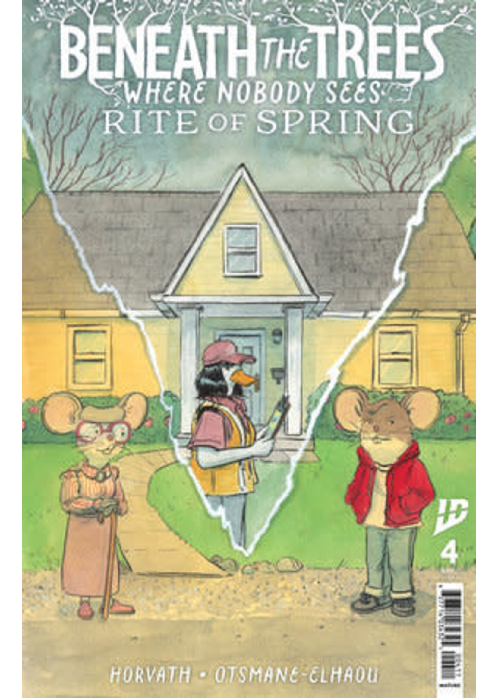 IDW PUBLISHING BENEATH THE TREES WHERE NOBODY SEES RITE OF SPRING #4 CVR A