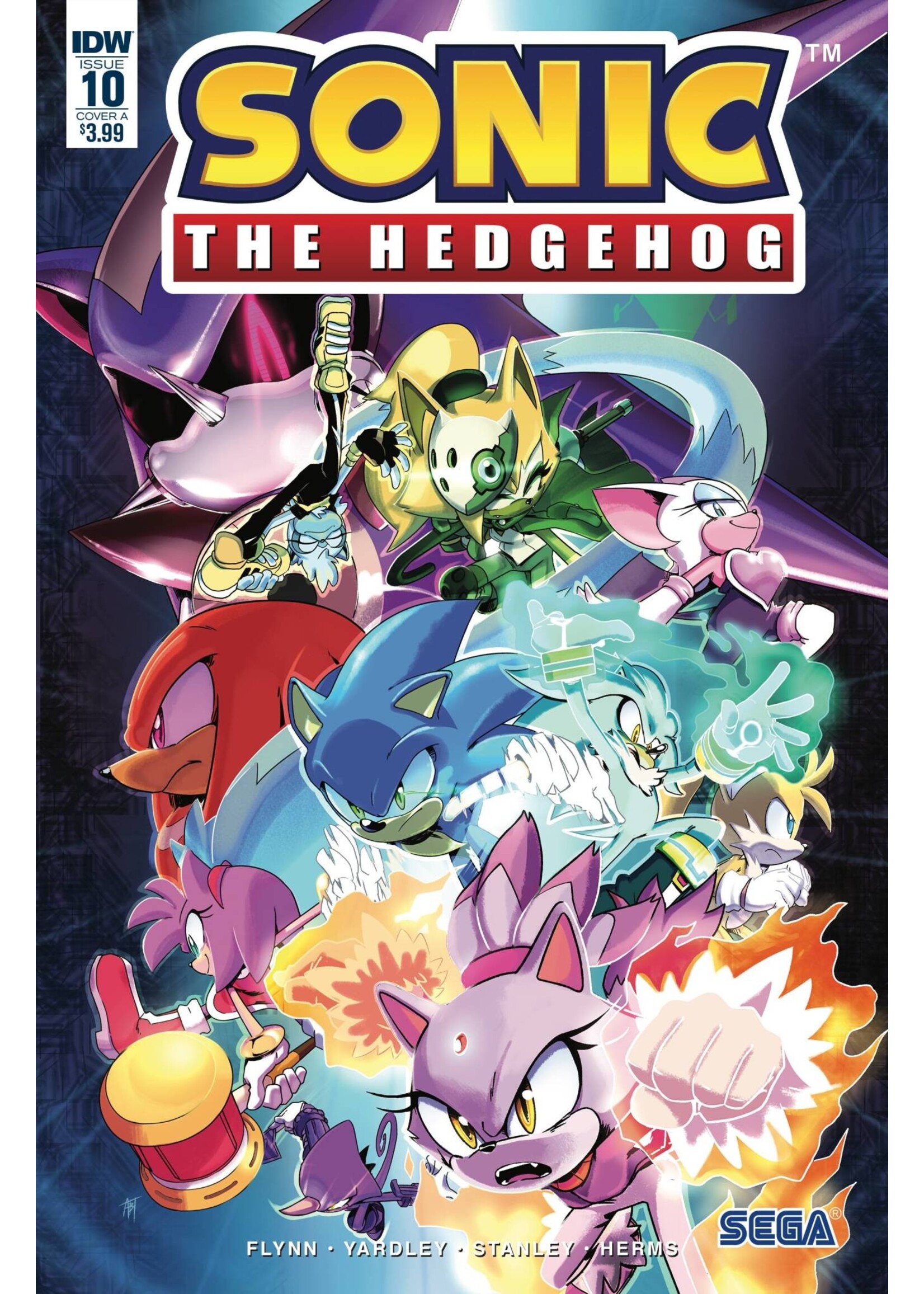 . SONIC THE HEDGEHOG COMIC #10
