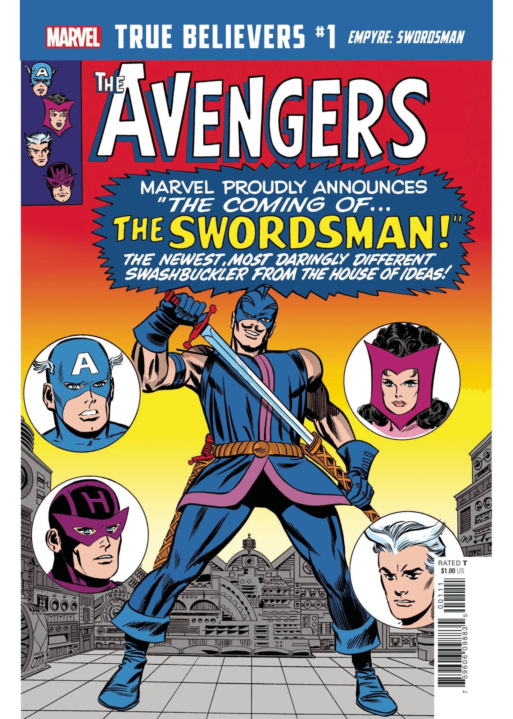 . TRUE BELIEVERS AVENGERS SWORDSMAN