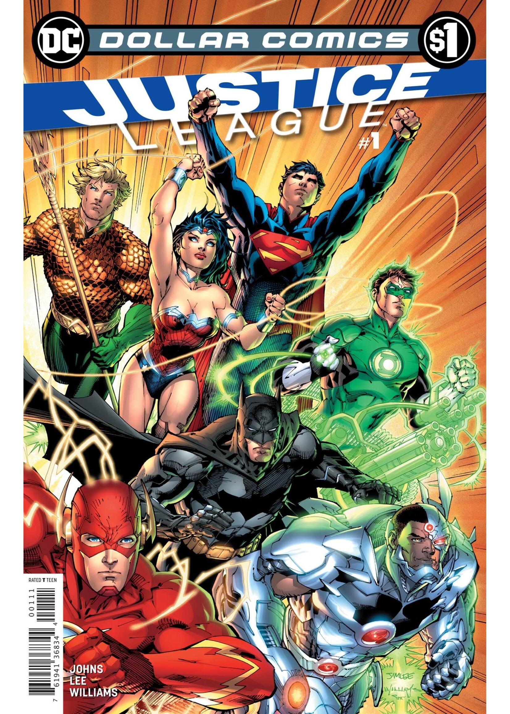 . DOLLAR COMICS JUSTICE LEAGUE (2011) #1
