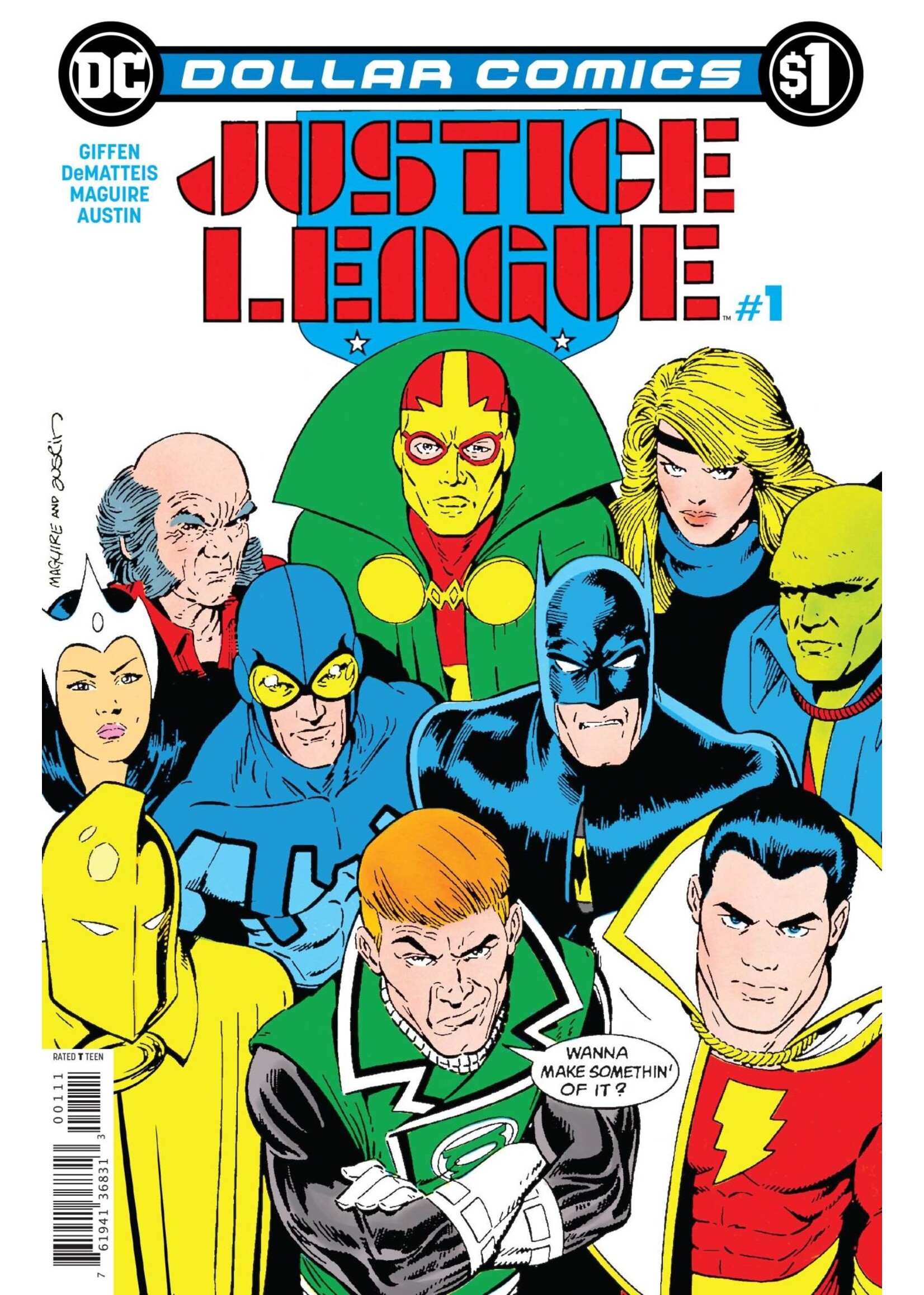 . DOLLAR COMICS JUSTICE LEAGUE (1987) #1