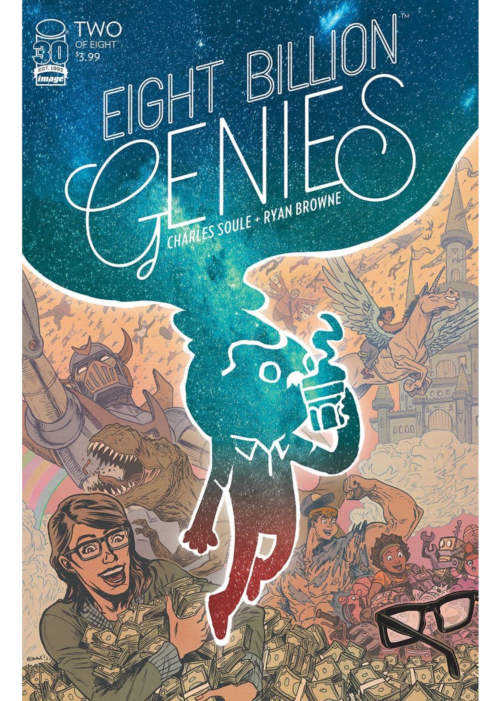 . EIGHT BILLION GENIES #2 (OF 8) CVR A BROWNE (MR)