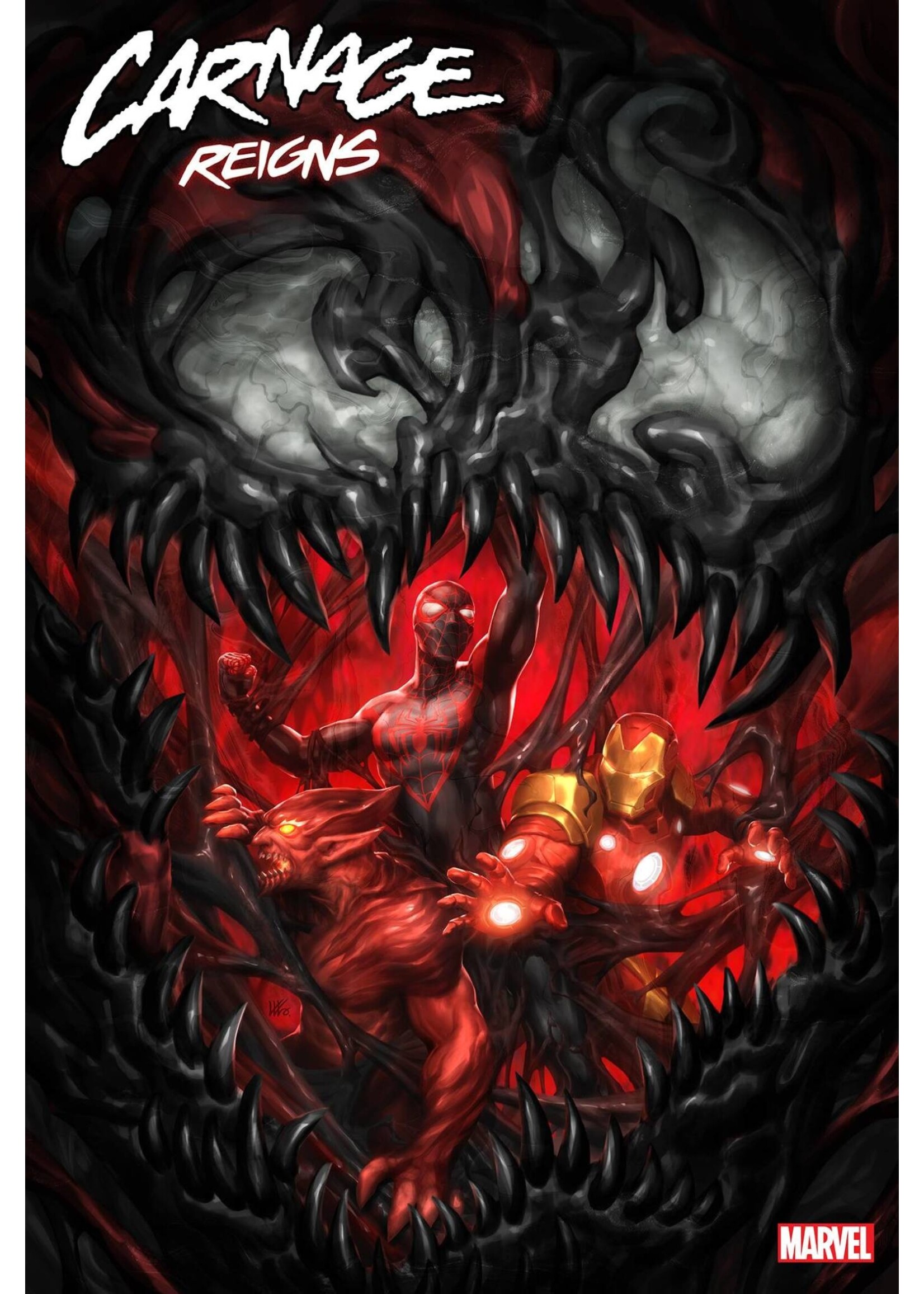 . CARNAGE REIGNS ALPHA #1 KENDRICK LIM VARIANT