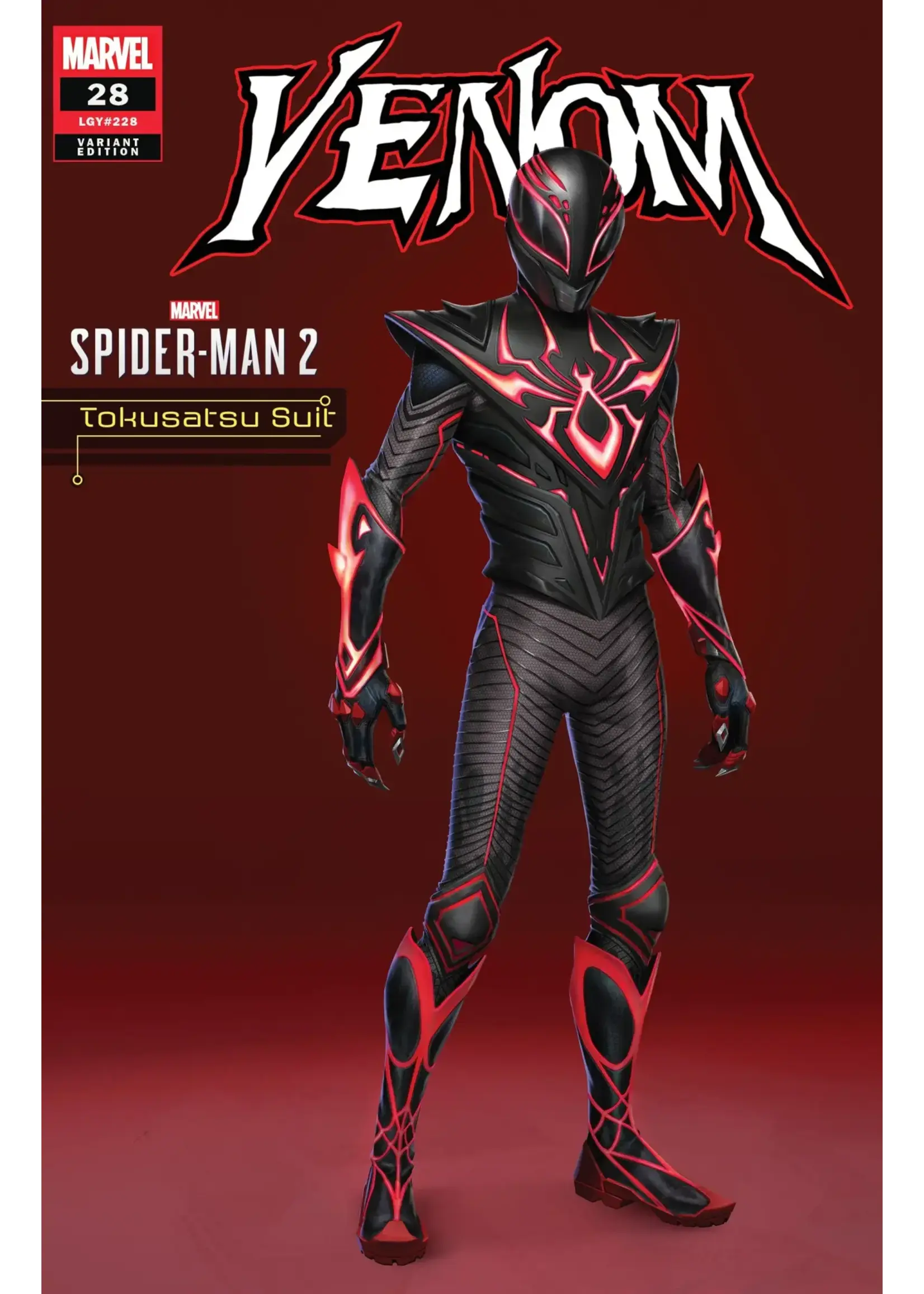. VENOM (2021) #28 TOKUSATSU SUIT SPIDER-MAN 2 VAR