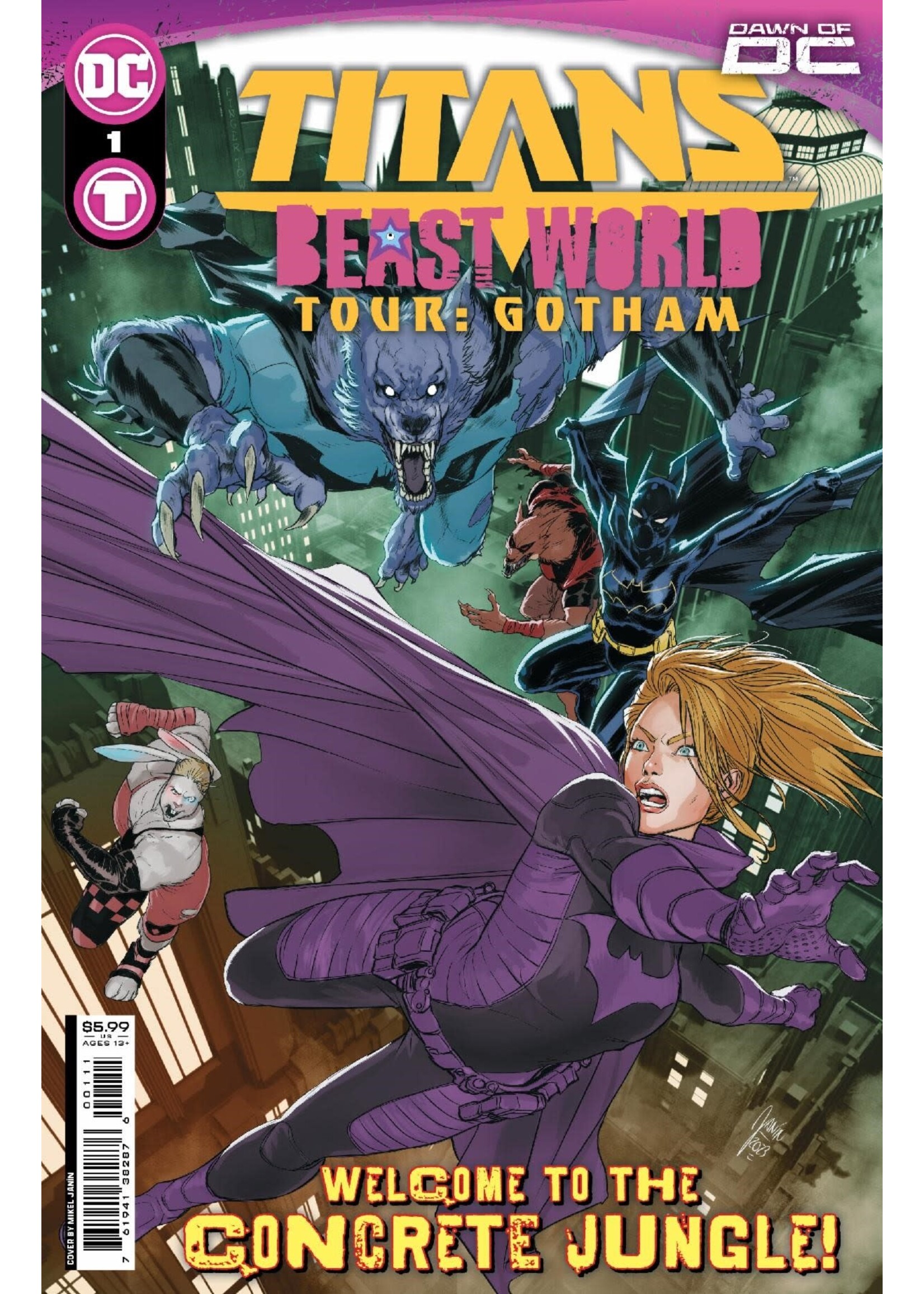 . TITANS BEAST WORLD GOTHAM #1