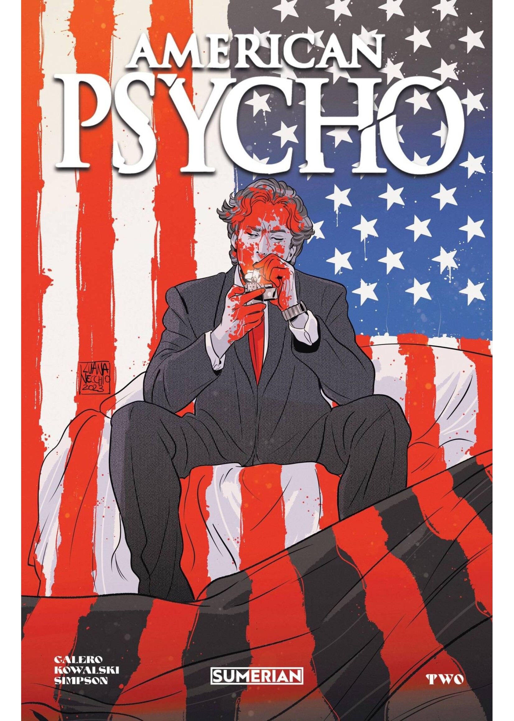 MASSIVE PUBLISHING AMERICAN PSYCHO #2 (OF 5) CVR A VECCHIO (MR)