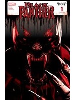 . BLACK PANTHER BLOOD HUNT (2024) #1 2ND PTG BLOOD SOAKED VAR
