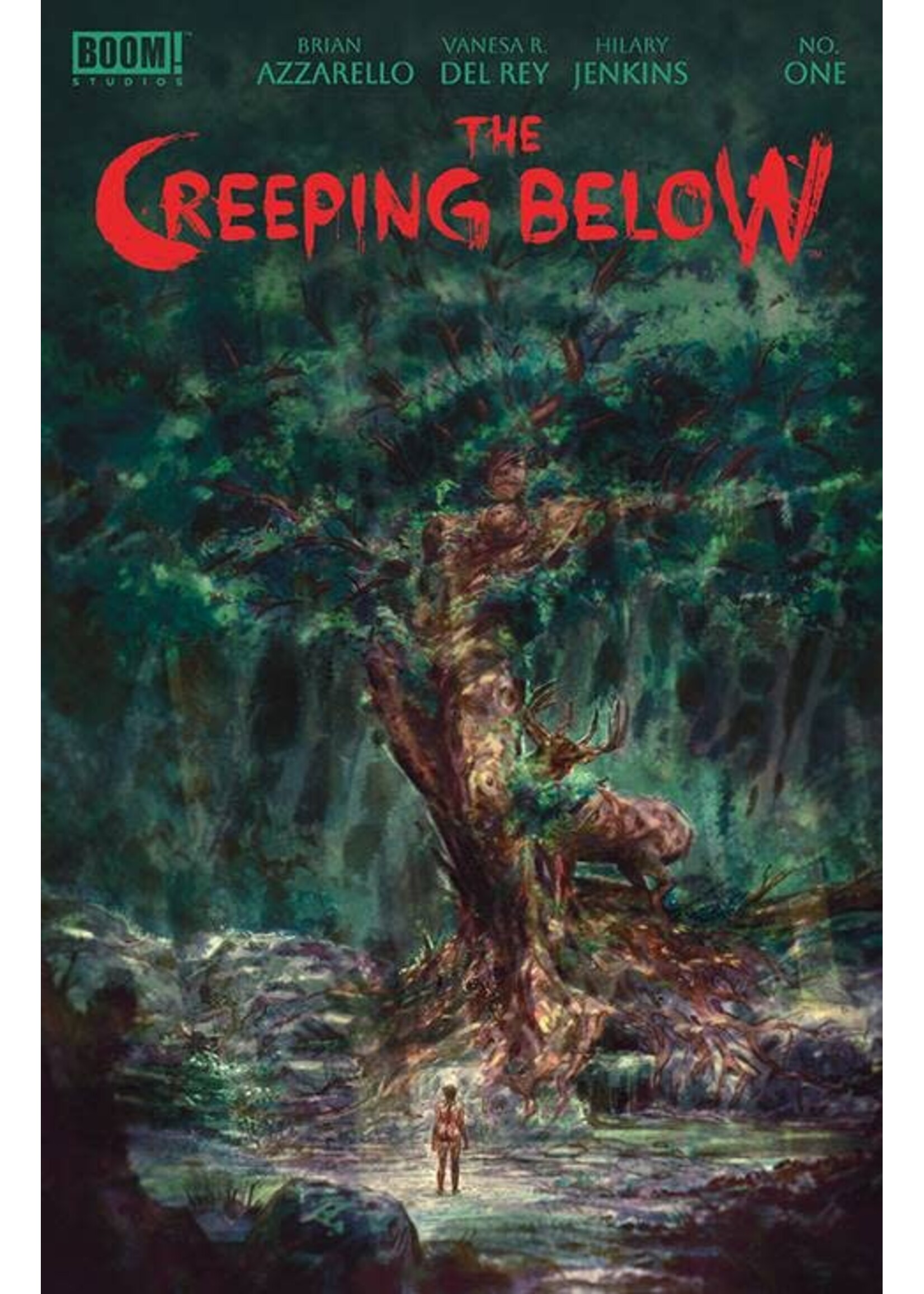 . CREEPING BELOW #1 (OF 5) CVR A DEL REY (MR)