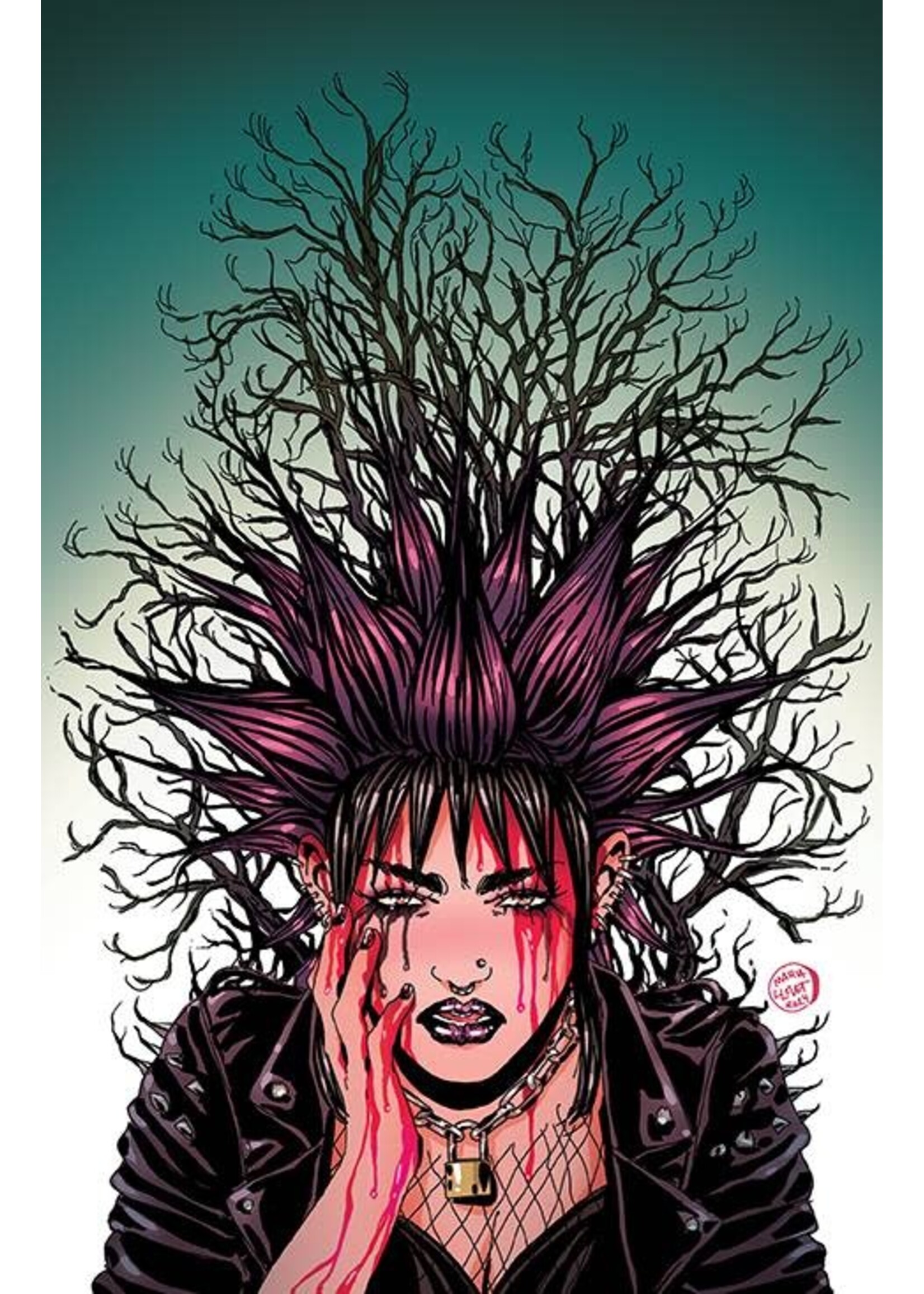 . CREEPING BELOW #1 (OF 5) CVR C 10 COPY INCV LLOVET (MR)