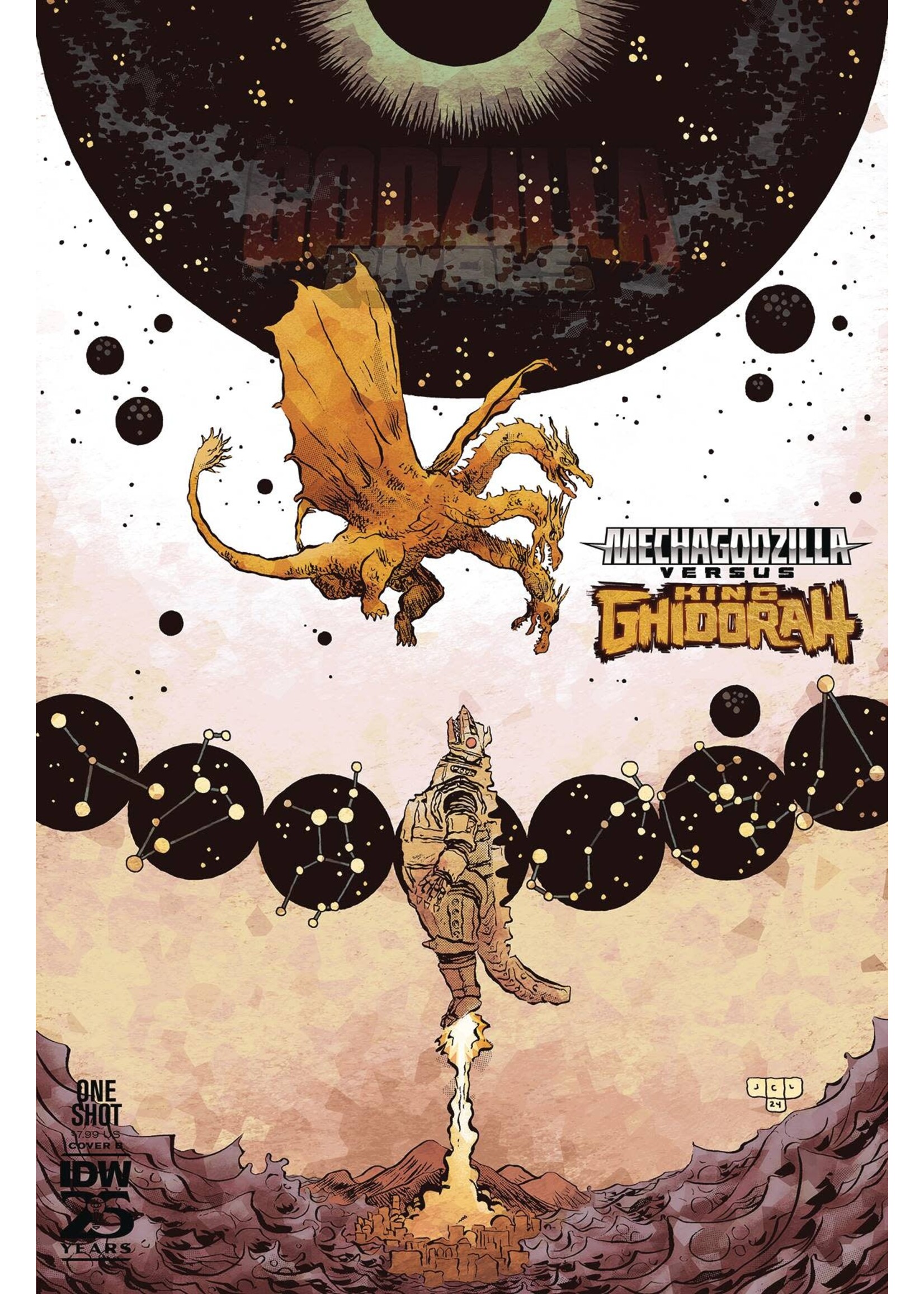 . GODZILLA RIVALS MECHAGODZILLA VS KING GHIDORAH #1 CVR B