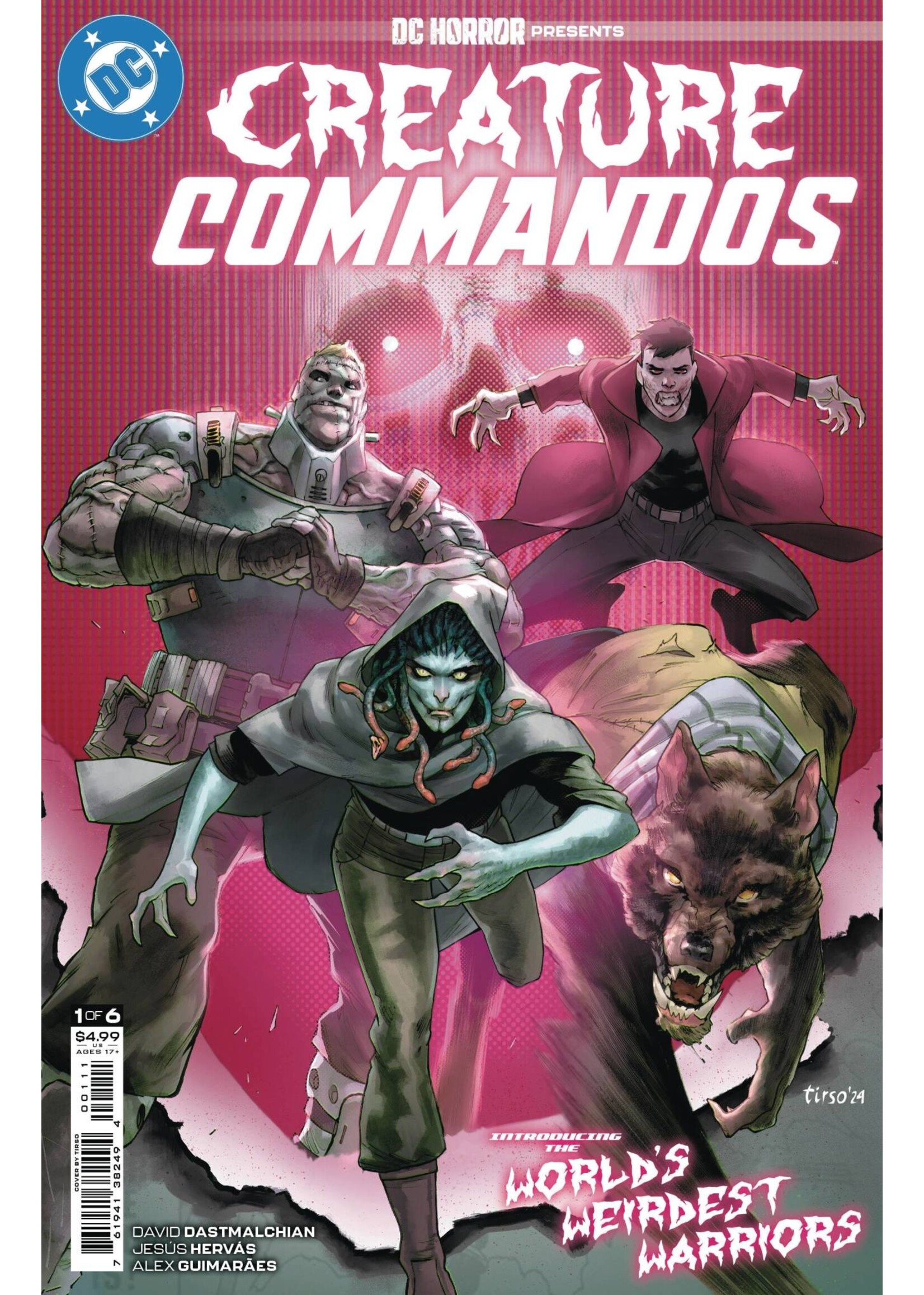. DC HORROR PRESENTS CREATURE COMMANDOS (2024) #1