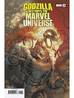 MARVEL COMICS GODZILLA DESTROYS THE MARVEL UNIVERSE (2025) #2 WACHTER