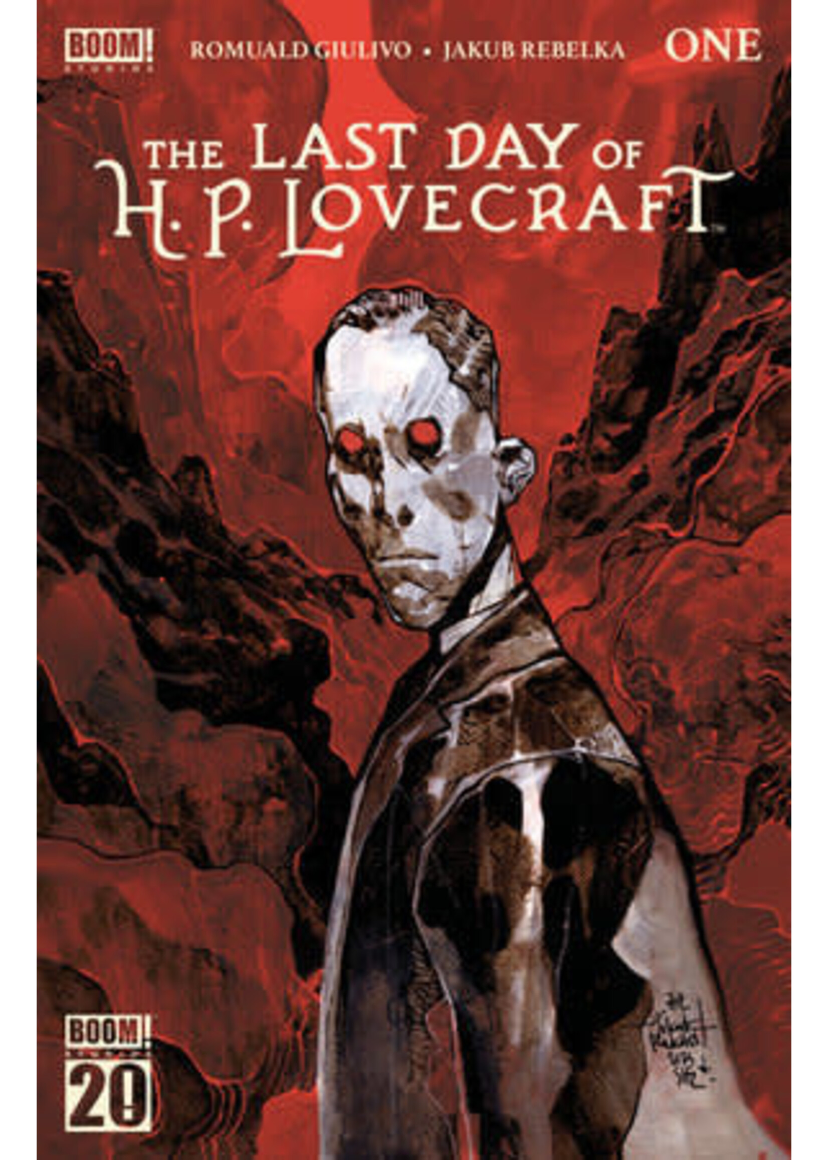 BOOM! STUDIOS THE LAST DAY OF H.P. LOVECRAFT #1 CVR A REBELKA