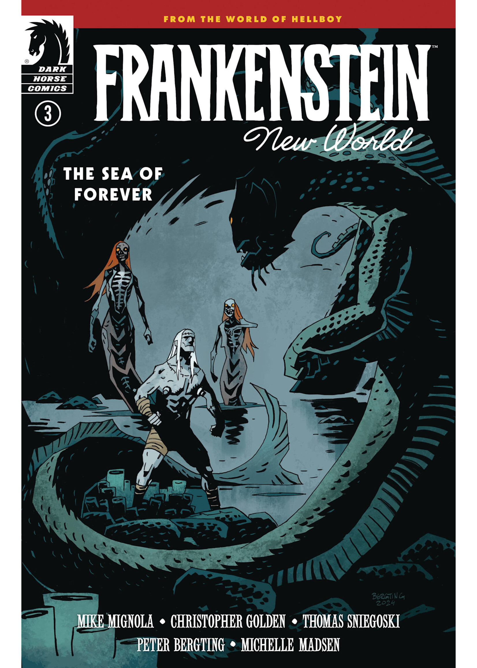 DARK HORSE FRANKENSTEIN NEW WORLD THE SEA OF FOREVER #3