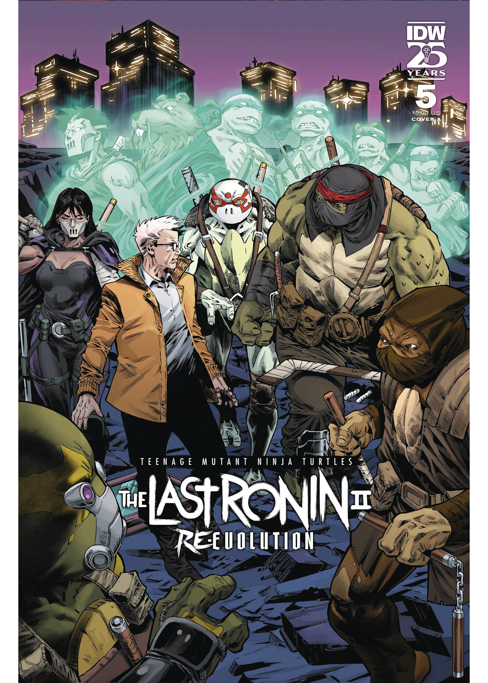 . TMNT THE LAST RONIN II-RE-EVOLUTION #5 CVR A