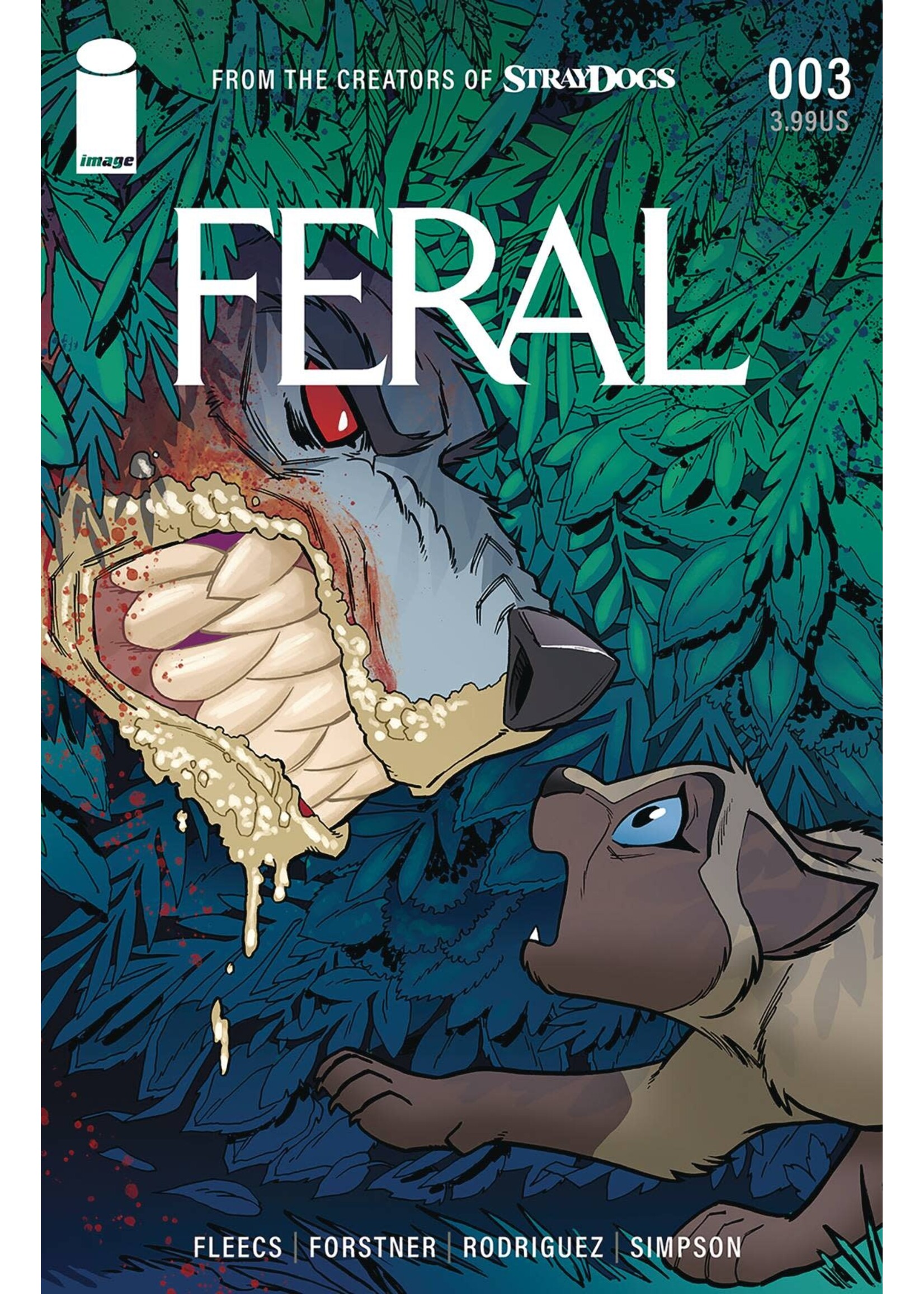 . FERAL (2024) #3 CVR A TONY FLEECS & TRISH FORSTNER