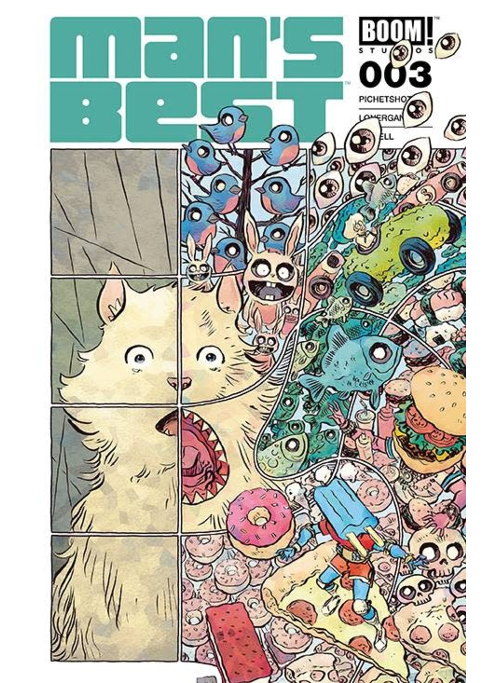 . MANS BEST #3 (OF 5) CVR A LONERGAN