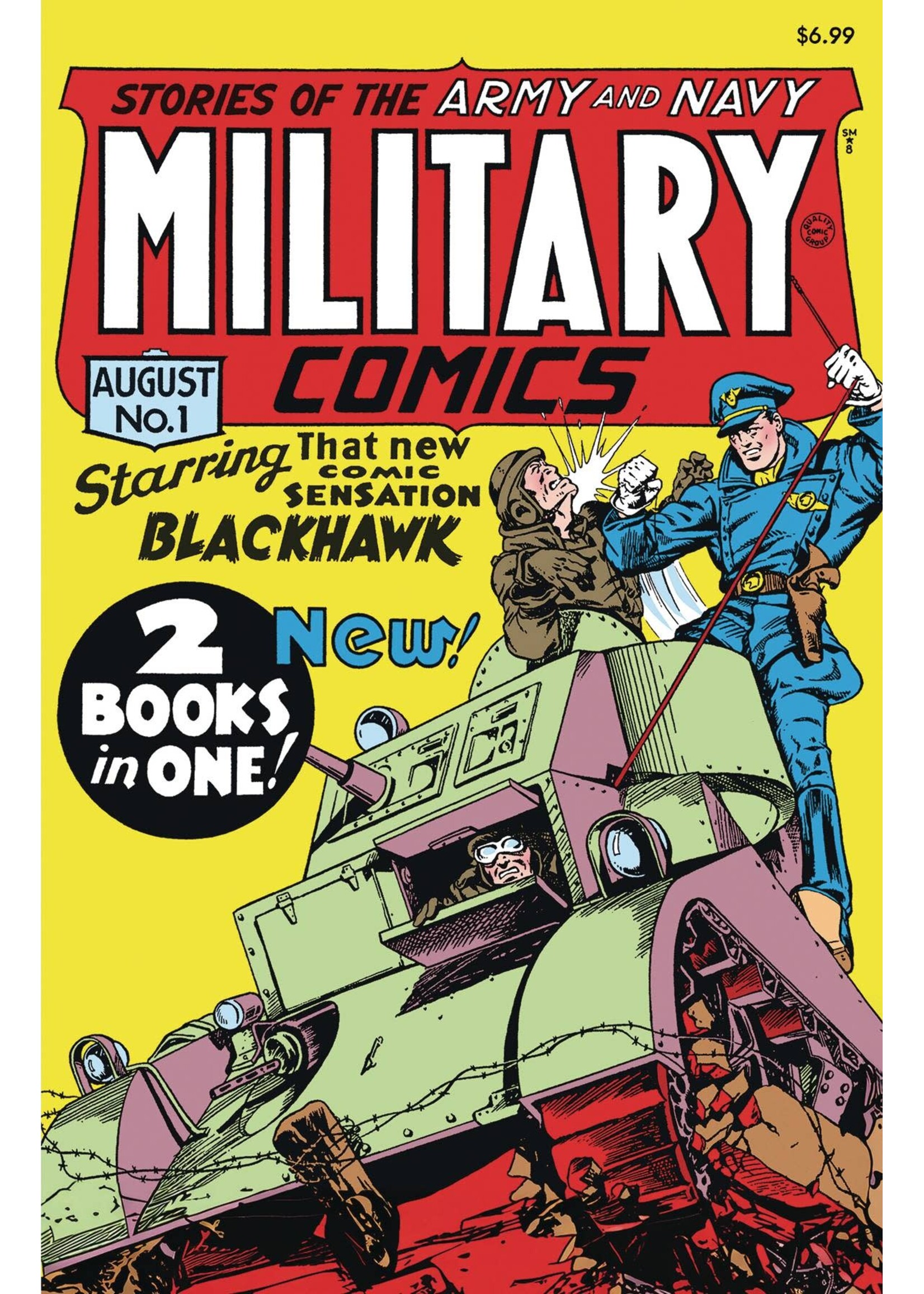 . MILITARY COMICS #1 FACSIMILE EDITION