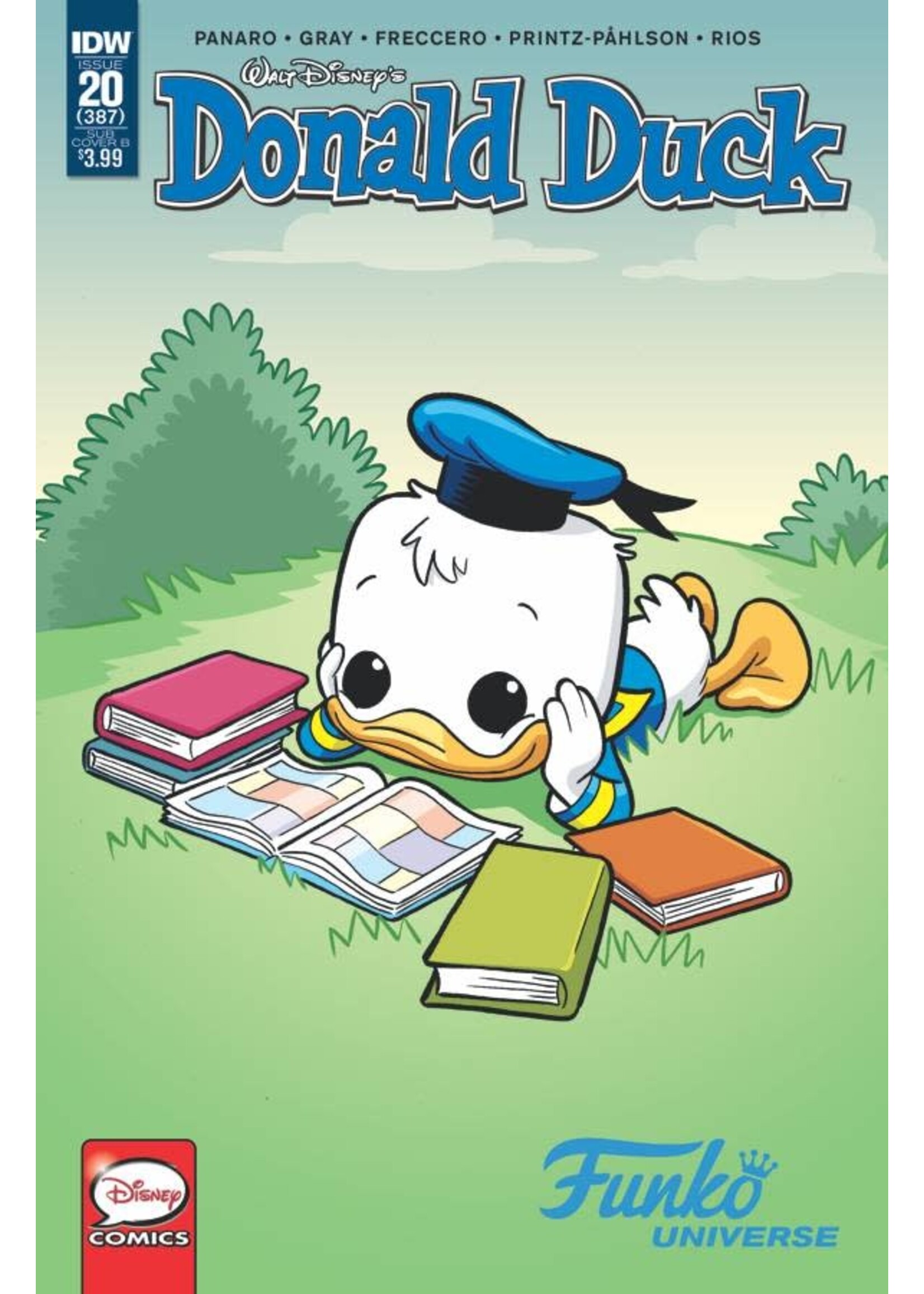 . DONALD DUCK #20 SUB CVR B