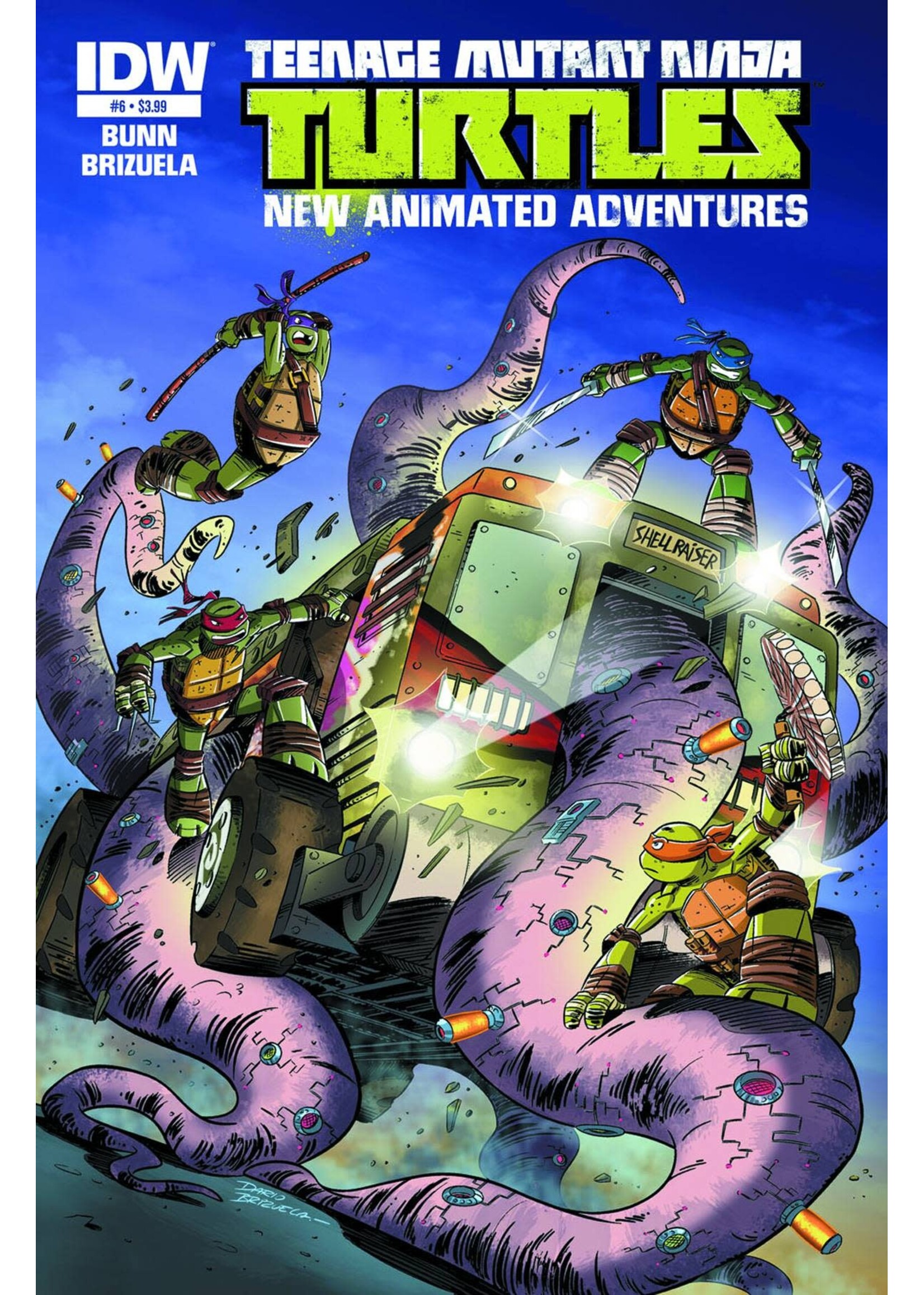 . TMNT NEW ANIMATED ADVENTURES #6