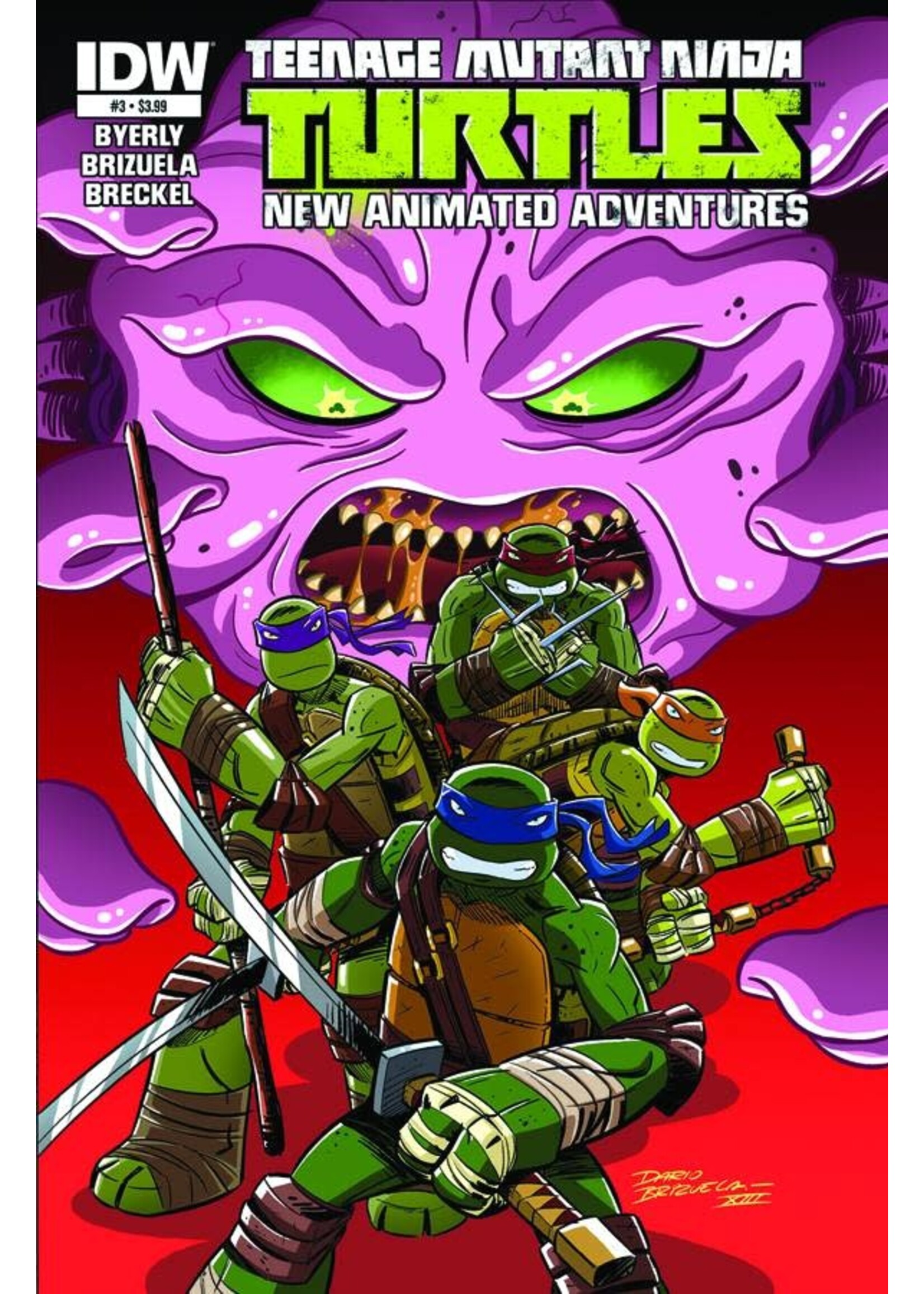 . TMNT NEW ANIMATED ADVENTURES #3