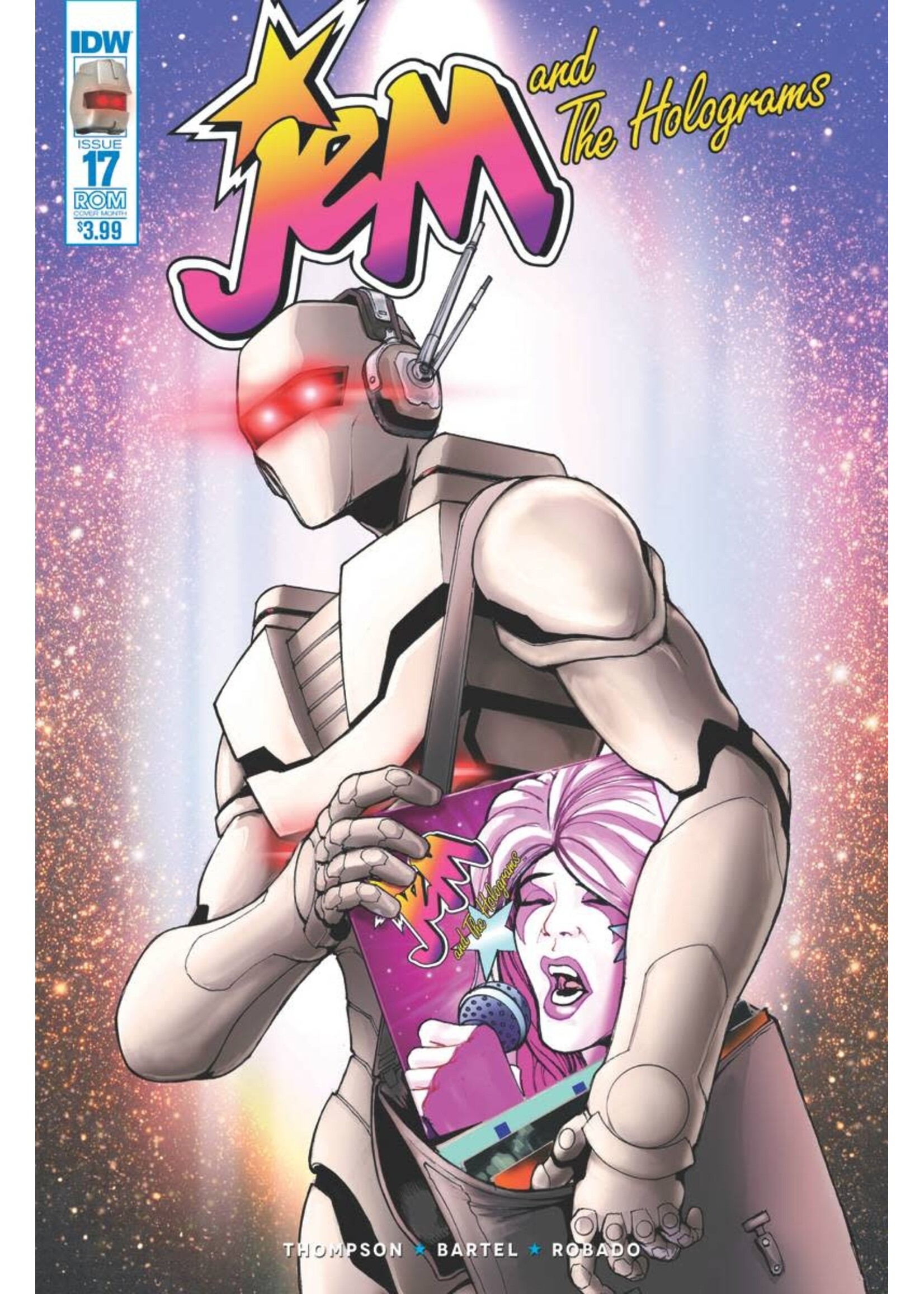 . JEM & THE HOLOGRAMS #17 ROM CVR