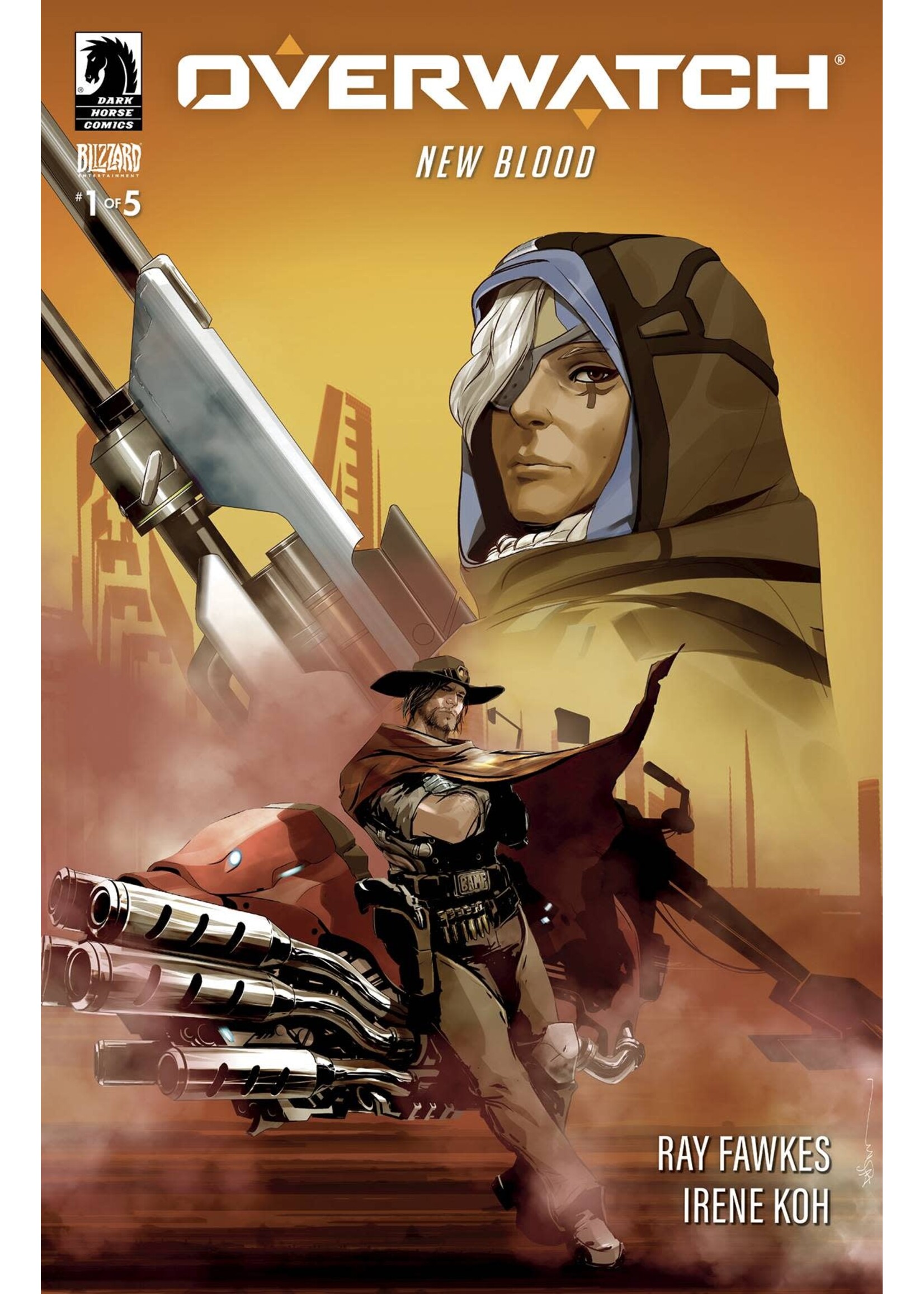 DARK HORSE OVERWATCH NEW BLOOD #1 (OF 5) CVR B NGUYEN
