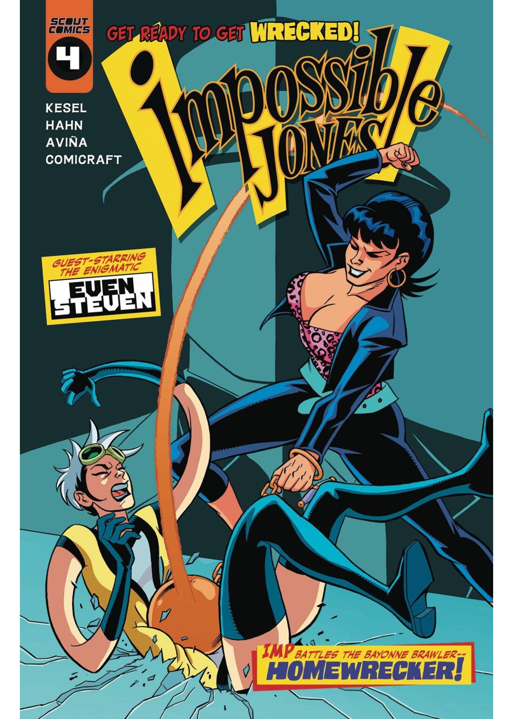 SCOUT COMICS IMPOSSIBLE JONES #4 (OF 4)