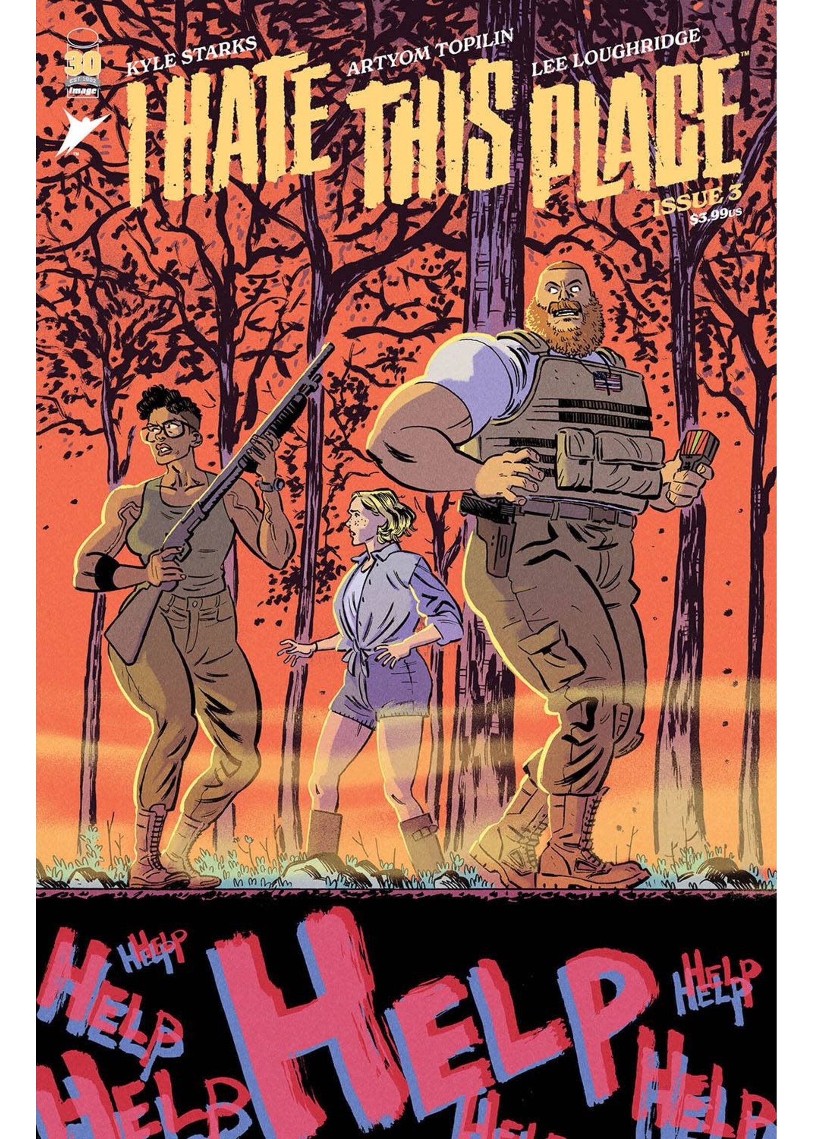 . I HATE THIS PLACE #3 CVR A TOPILIN & LOUGHRIDGE (MR)