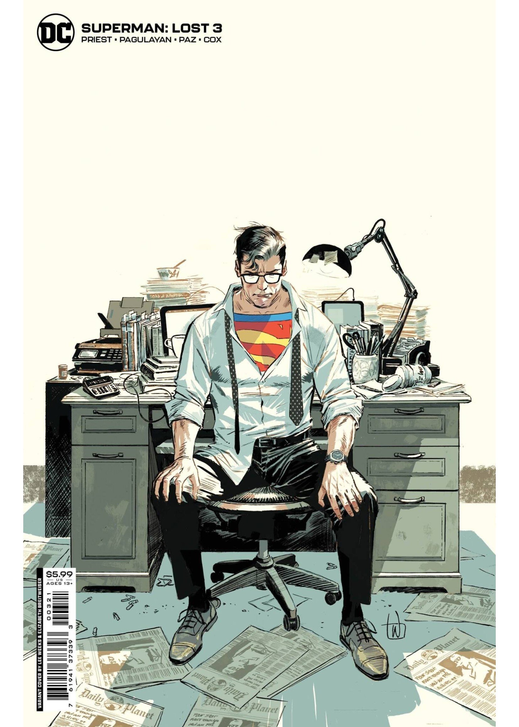 . SUPERMAN LOST #3 WEEKS