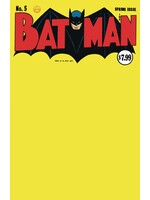 . BATMAN #5 FACSIMILE EDITION DMBV BLANK