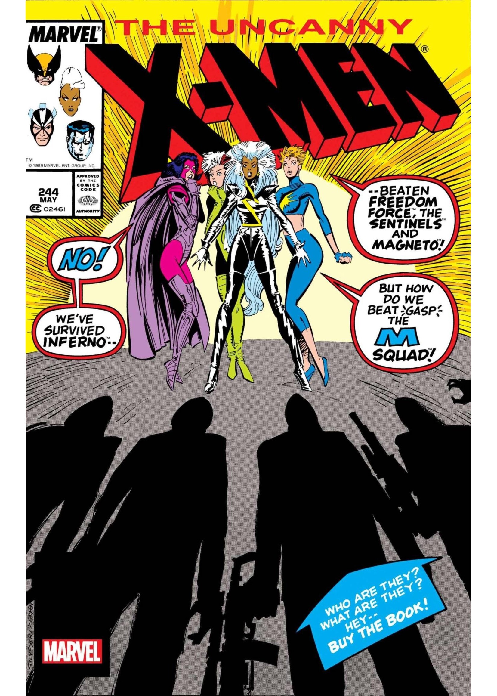 . UNCANNY X-MEN #244 FACSIMILE EDITION
