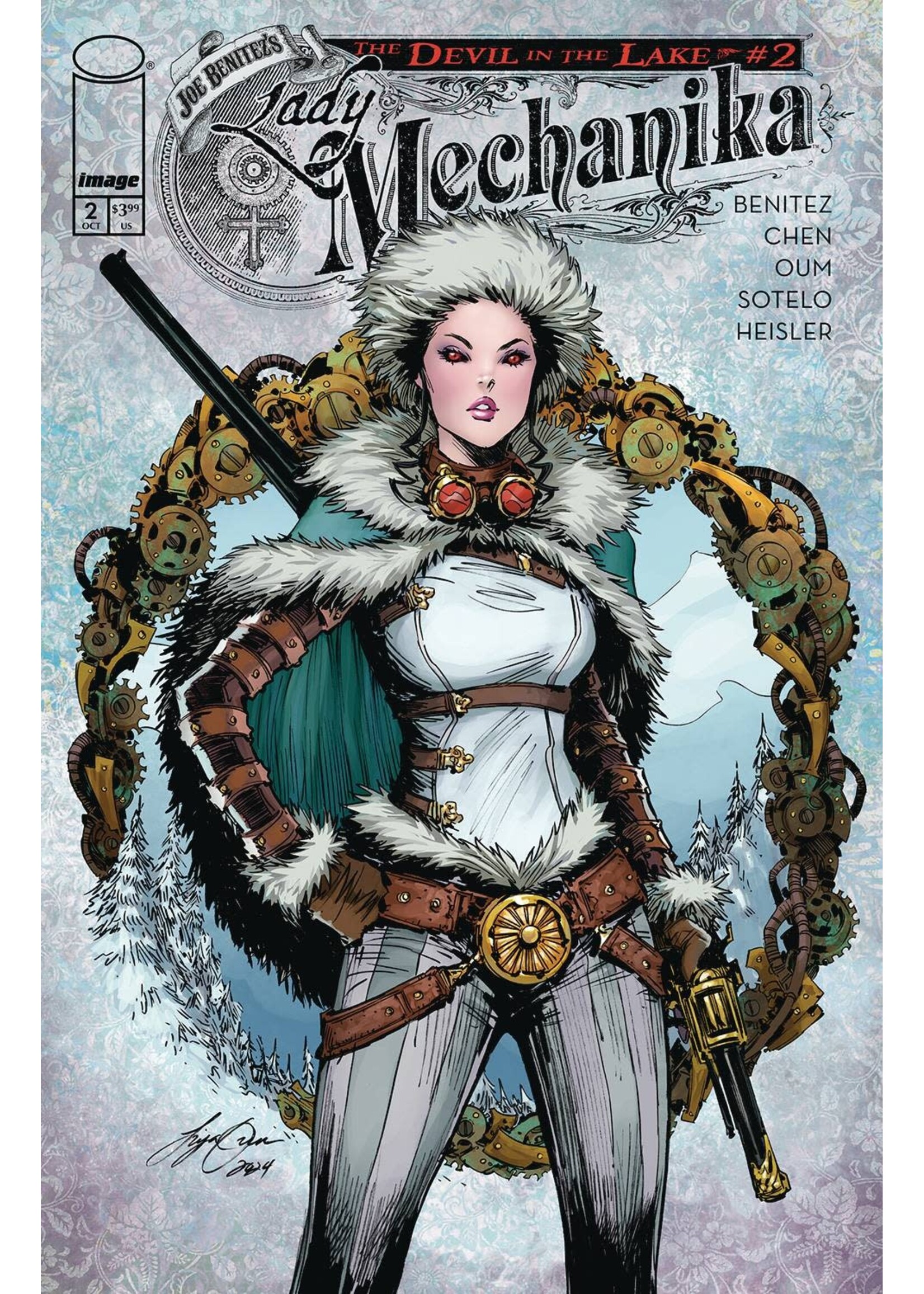 . LADY MECHANIKA DEVIL IN THE LAKE #2 (OF 4) CVR B OUM