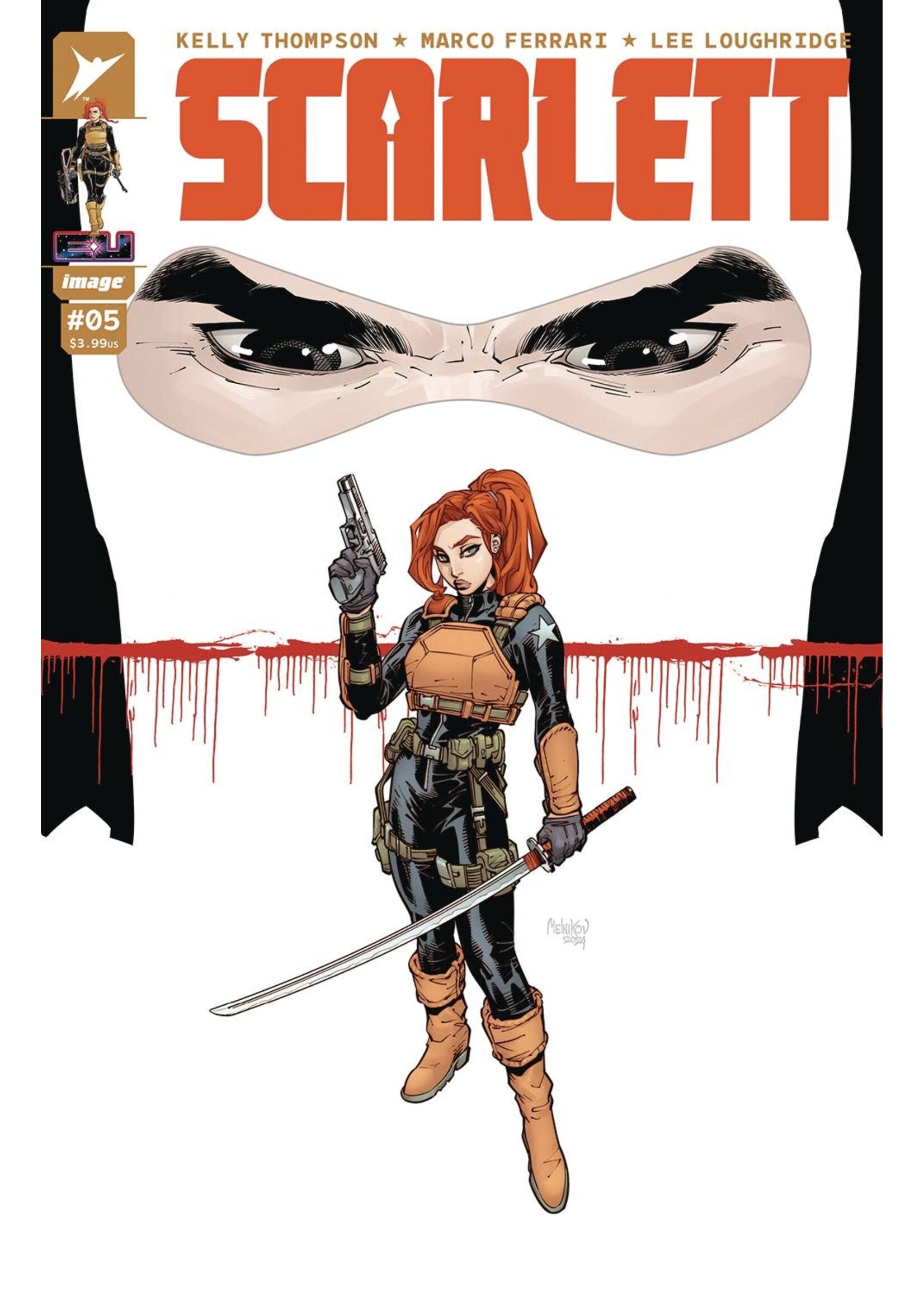 . SCARLETT (2024) #5 (OF 5) CVR C 10 COPY INCV MELNIKOV