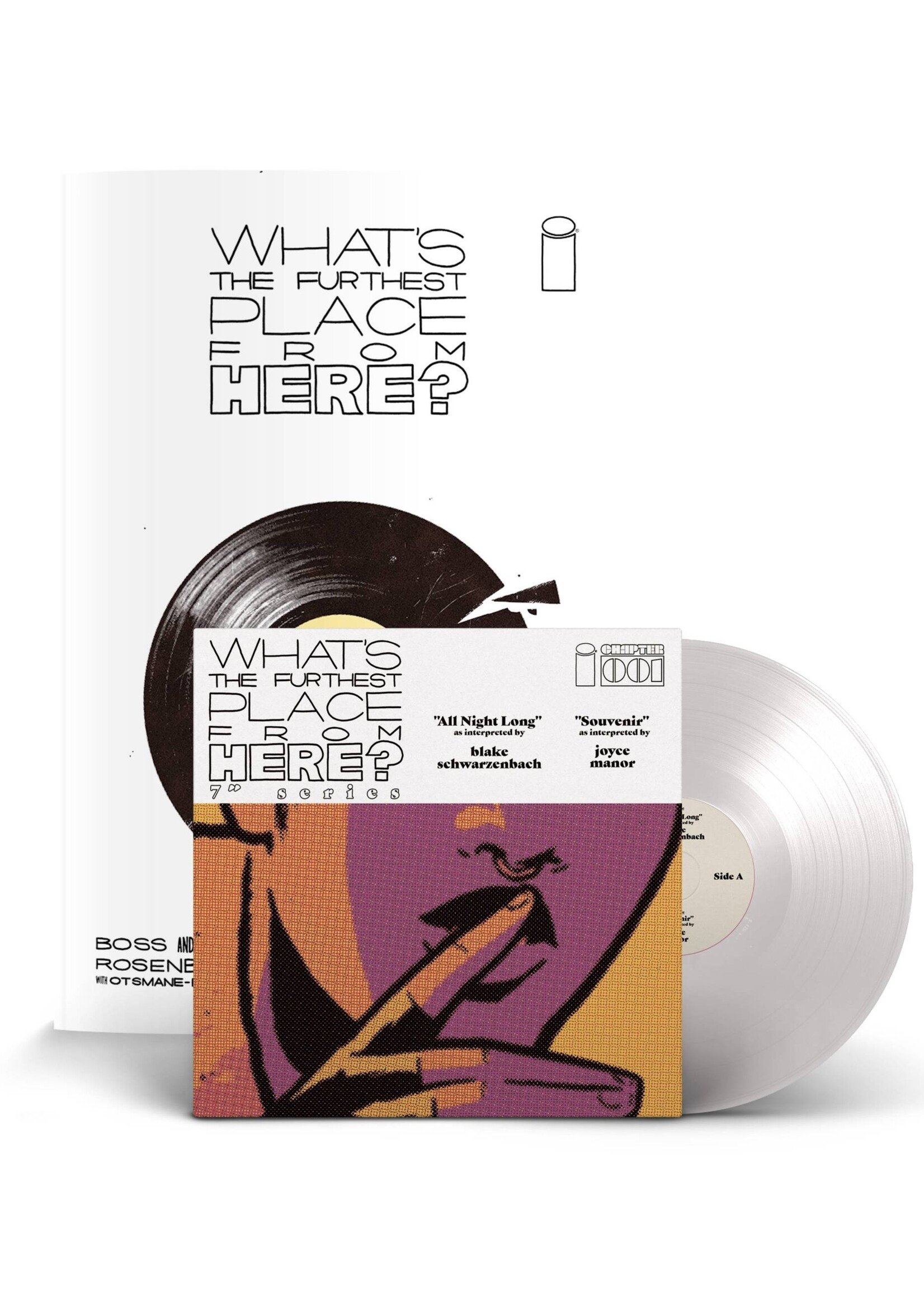 . WHATS THE FURTHEST PLACE FROM HERE DLX ED #1 W VINYL 2ND PTG