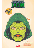 MARVEL COMICS ONE WORLD UNDER DOOM (2025) #7 RETRO HALLOWEEN MASK
