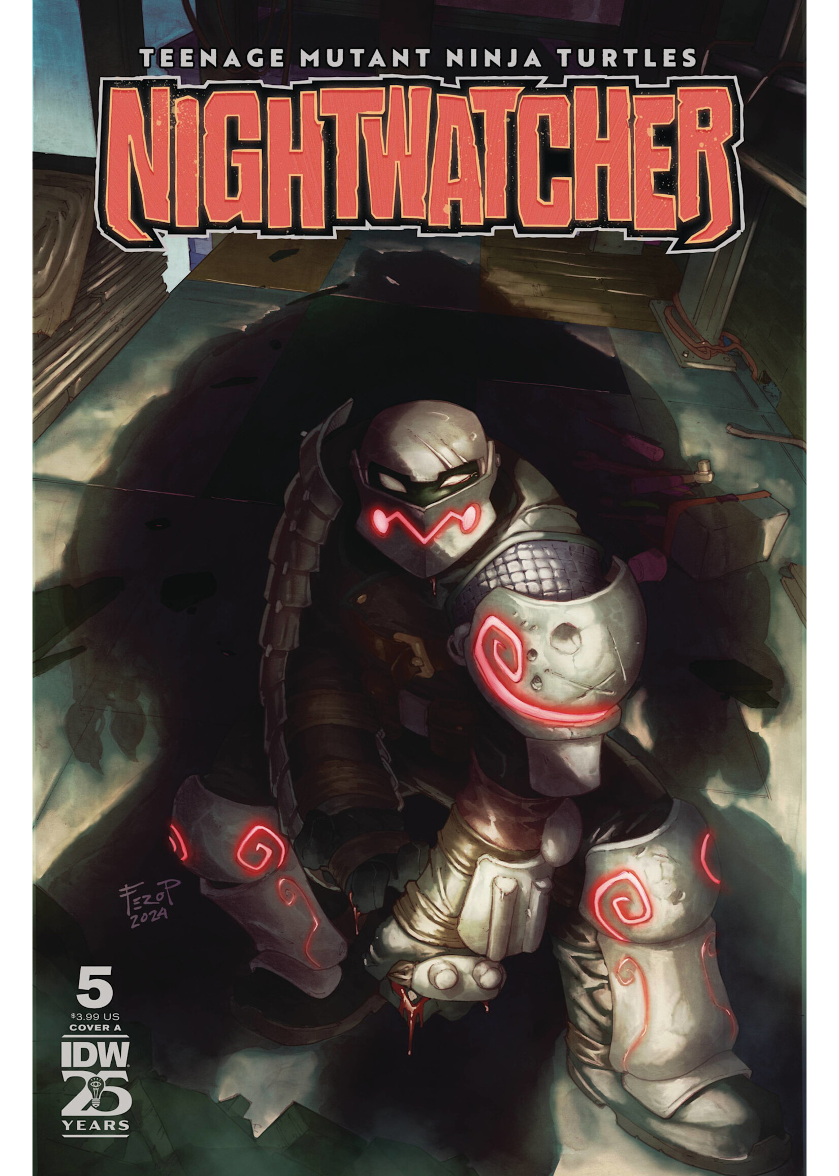 . TEENAGE MUTANT NINJA TURTLES NIGHTWATCHER #5 CVR A PE