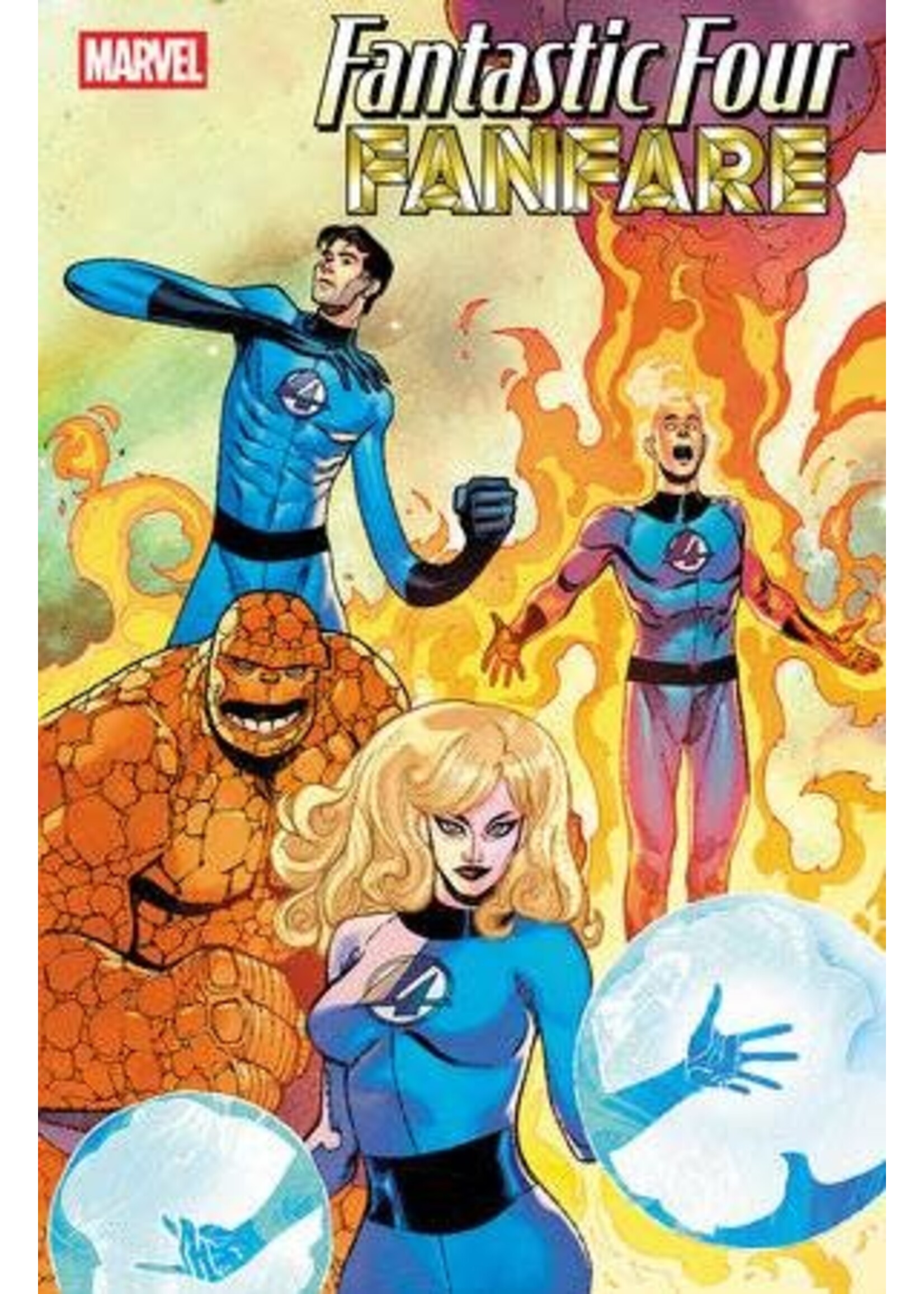 . FANTASTIC FOUR FANFARE (2025) #1 FOIL VAR