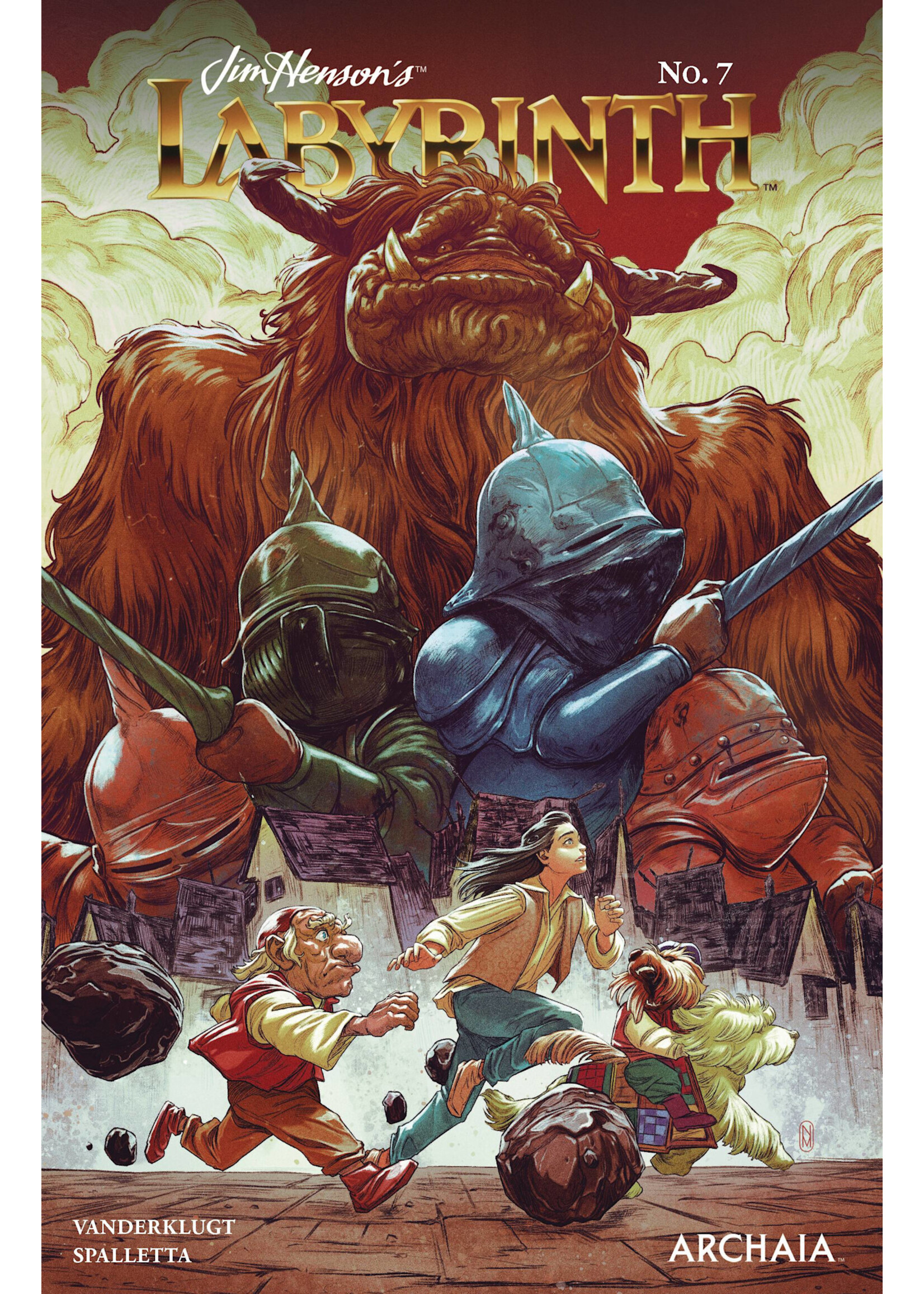 . JIM HENSONS LABYRINTH #7 (OF 8) CVR A MALAVIA
