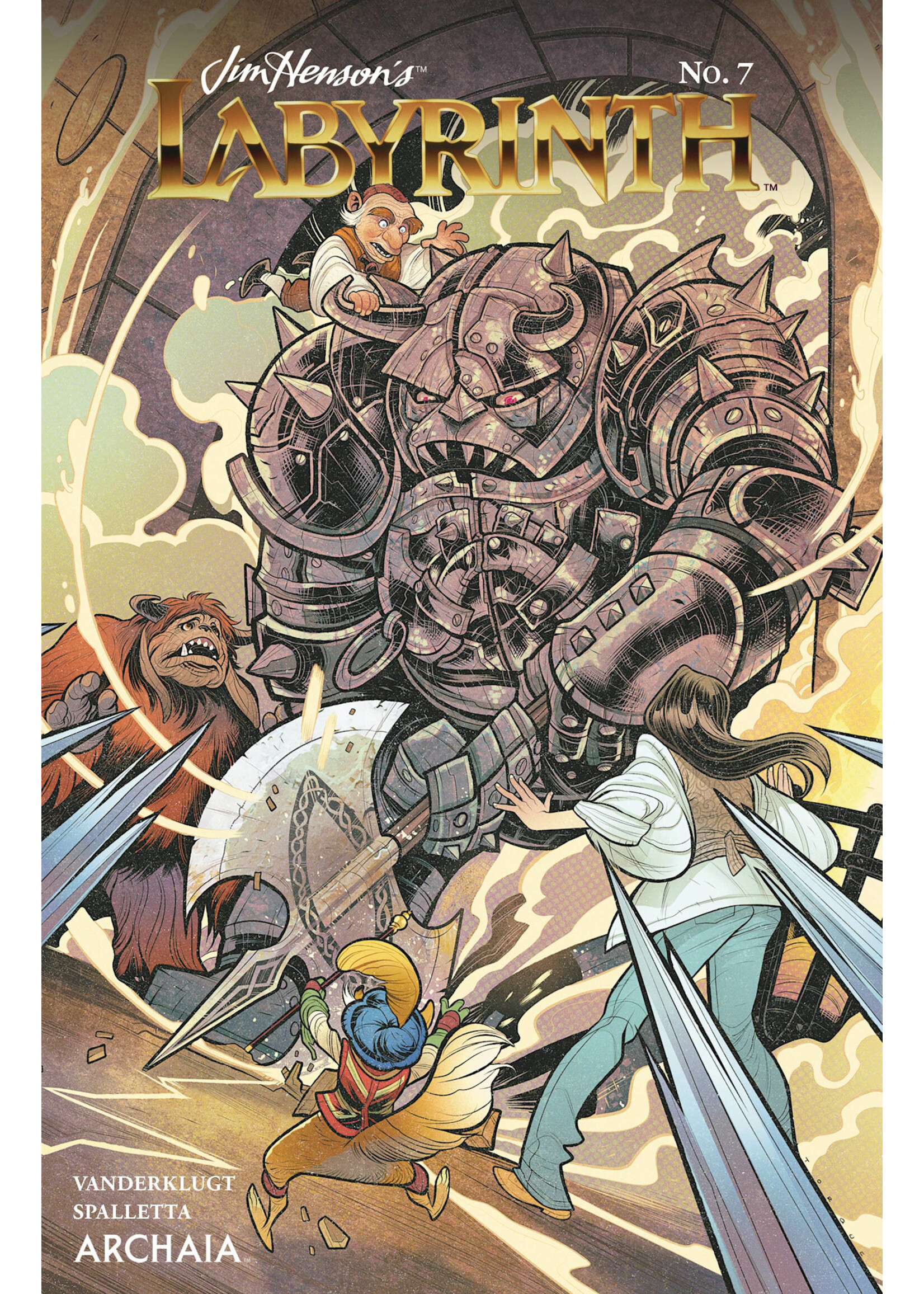 . JIM HENSONS LABYRINTH #7 (OF 8) CVR B TORQUE