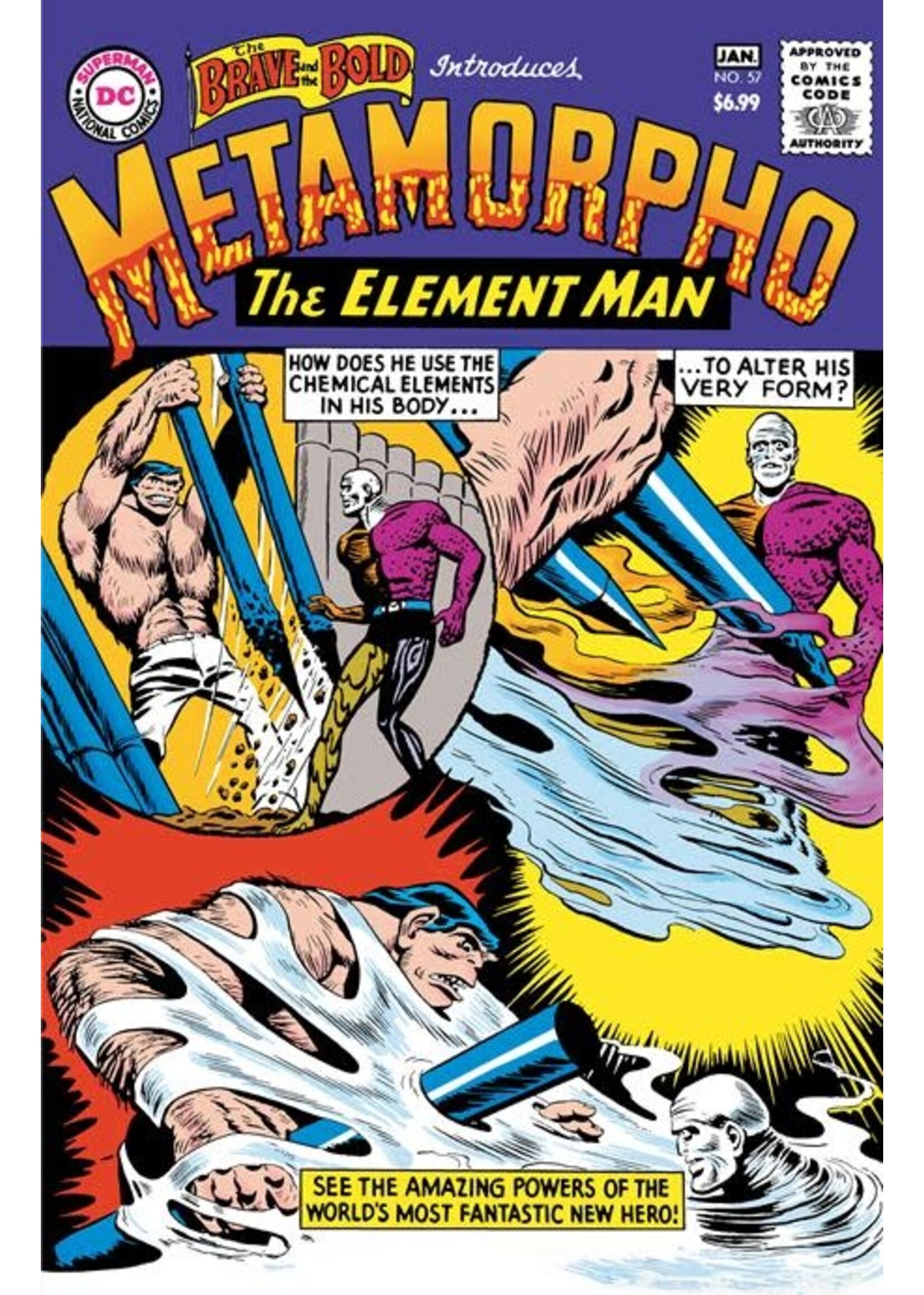 . BRAVE AND THE BOLD #57 FACSIMILE EDITION FOIL VAR