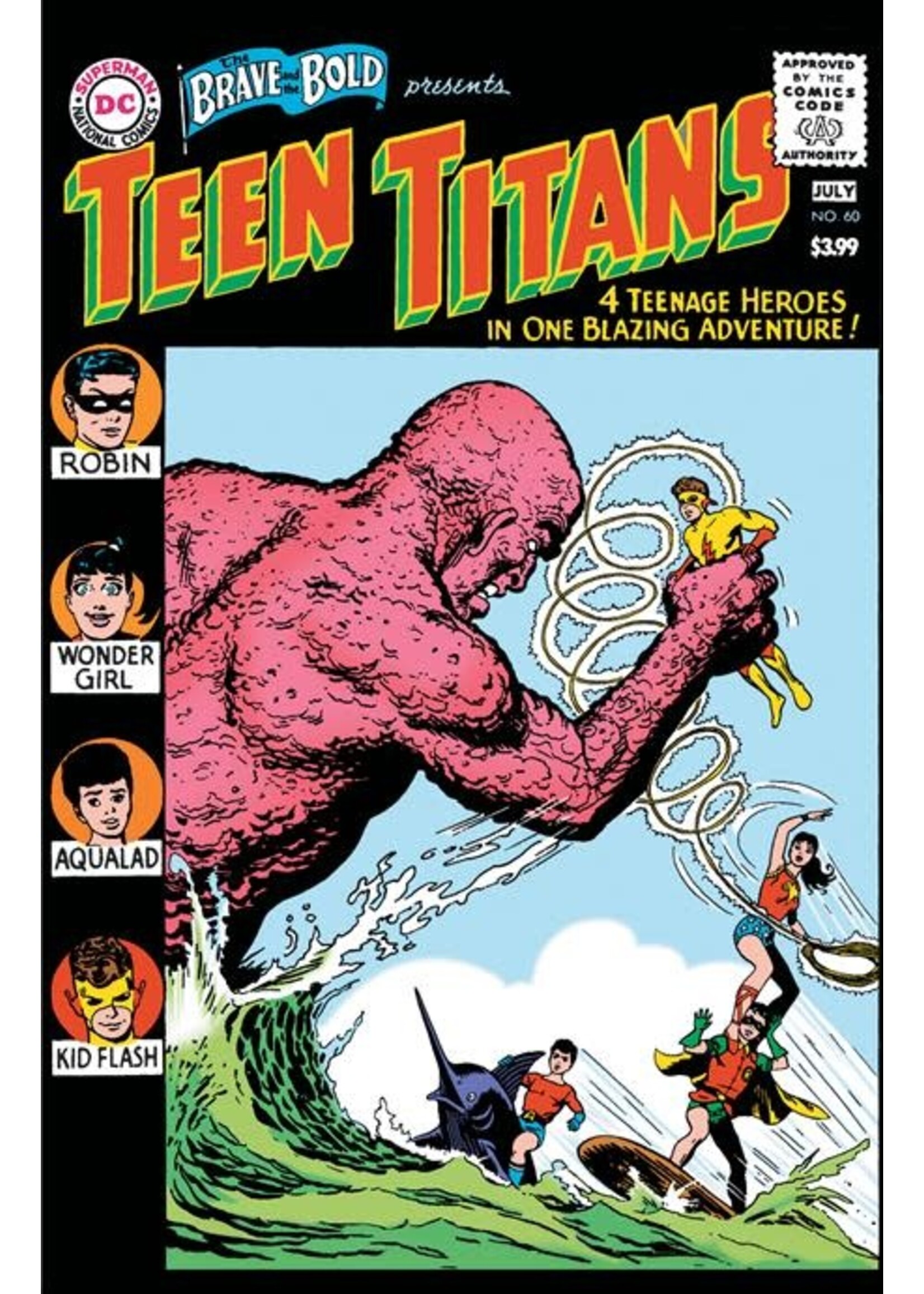 . BRAVE AND THE BOLD #60 FACSIMILE EDITION FOIL VAR