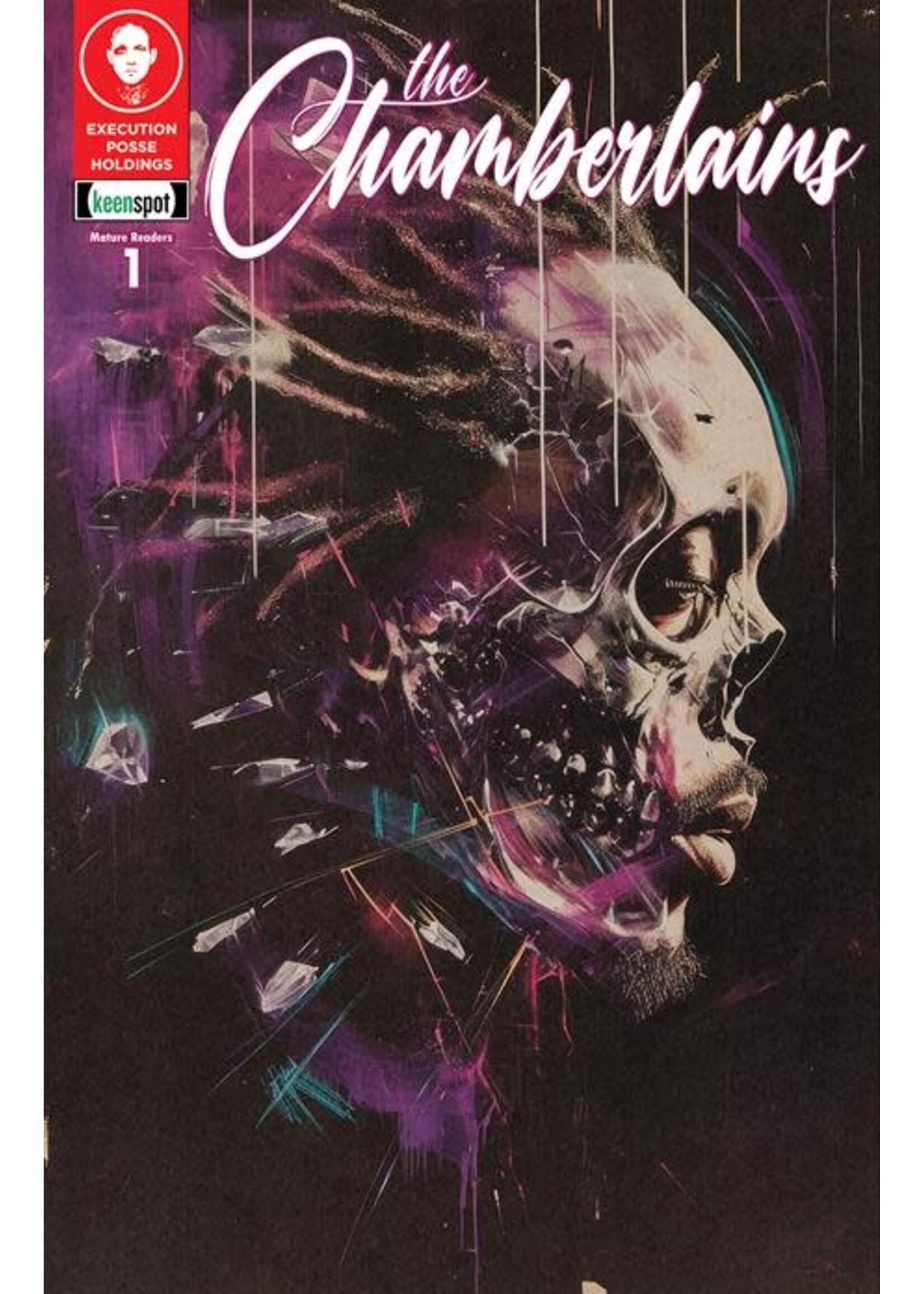 KEENSPOT CHAMBERLAINS (2025) #1 CVR B SKULL SHATTERED (MR)