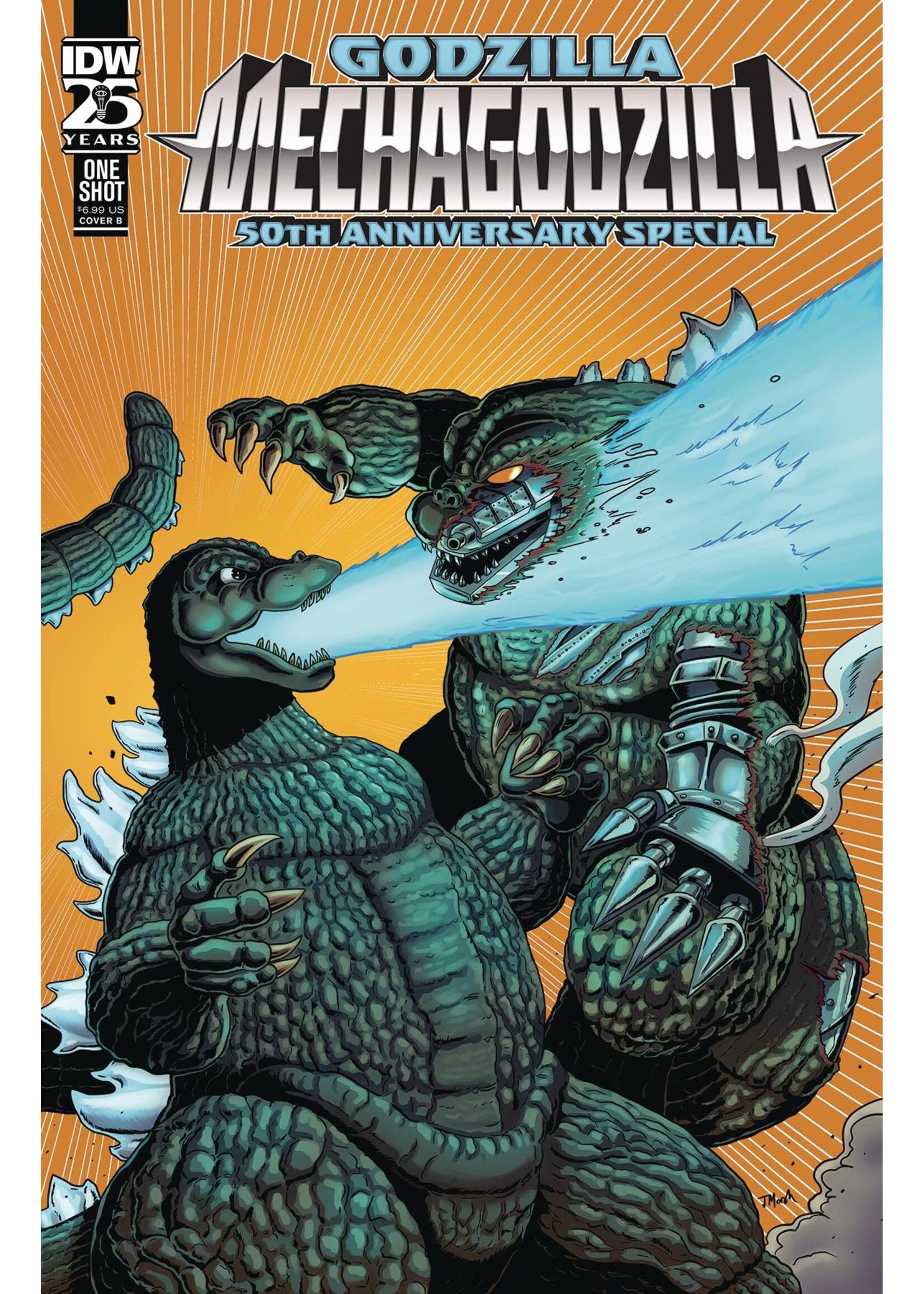 . GODZILLA MECHAZILLA 50TH ANNIV #1 CVR B MARSH (MR)