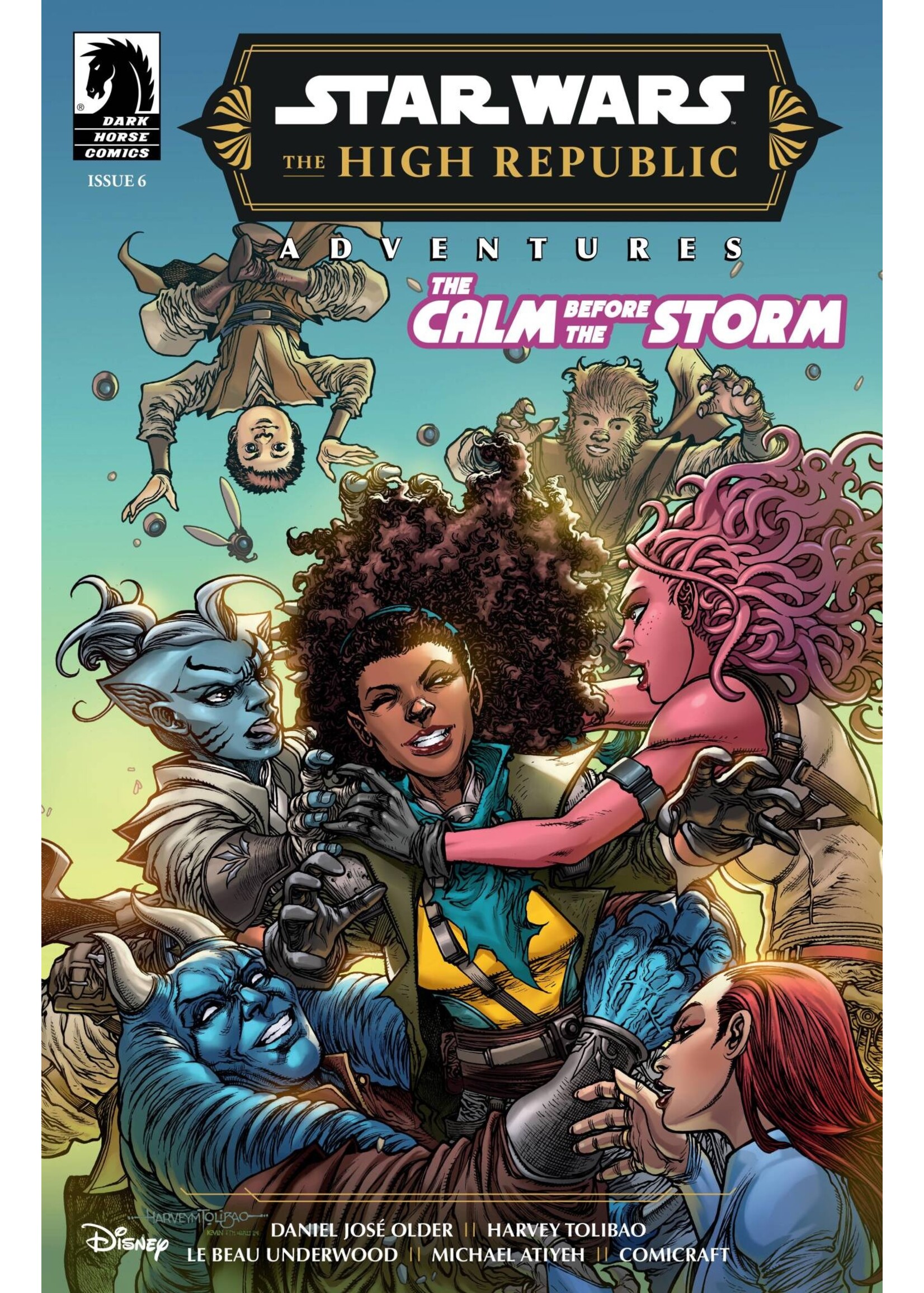 DARK HORSE STAR WARS HIGH REPUBLIC ADVENTURES PHASE III #6 CVR A TOLIBA