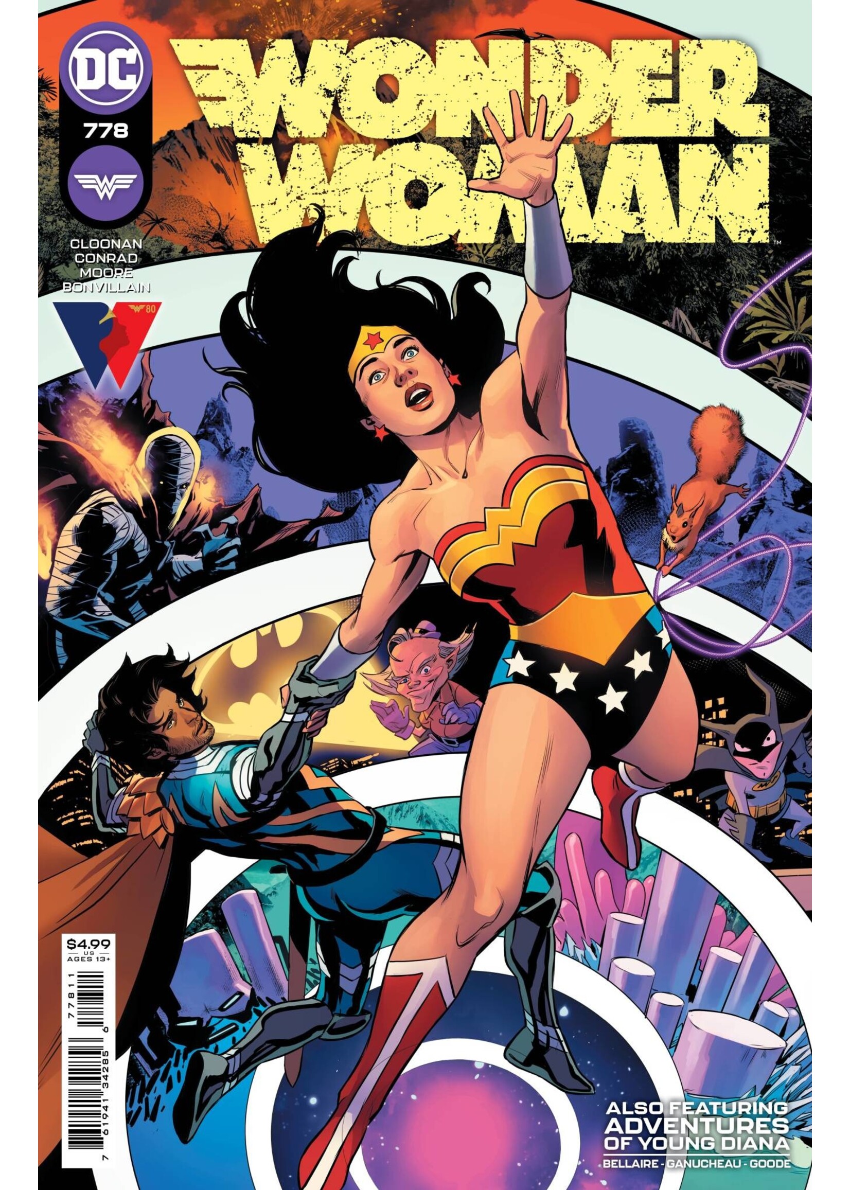. WONDER WOMAN #778 CVR A TRAVIS MOORE