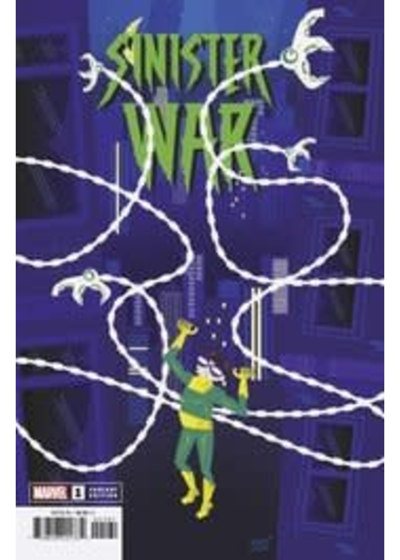 . SINISTER WAR #1 (OF 4) VEREGGE VAR