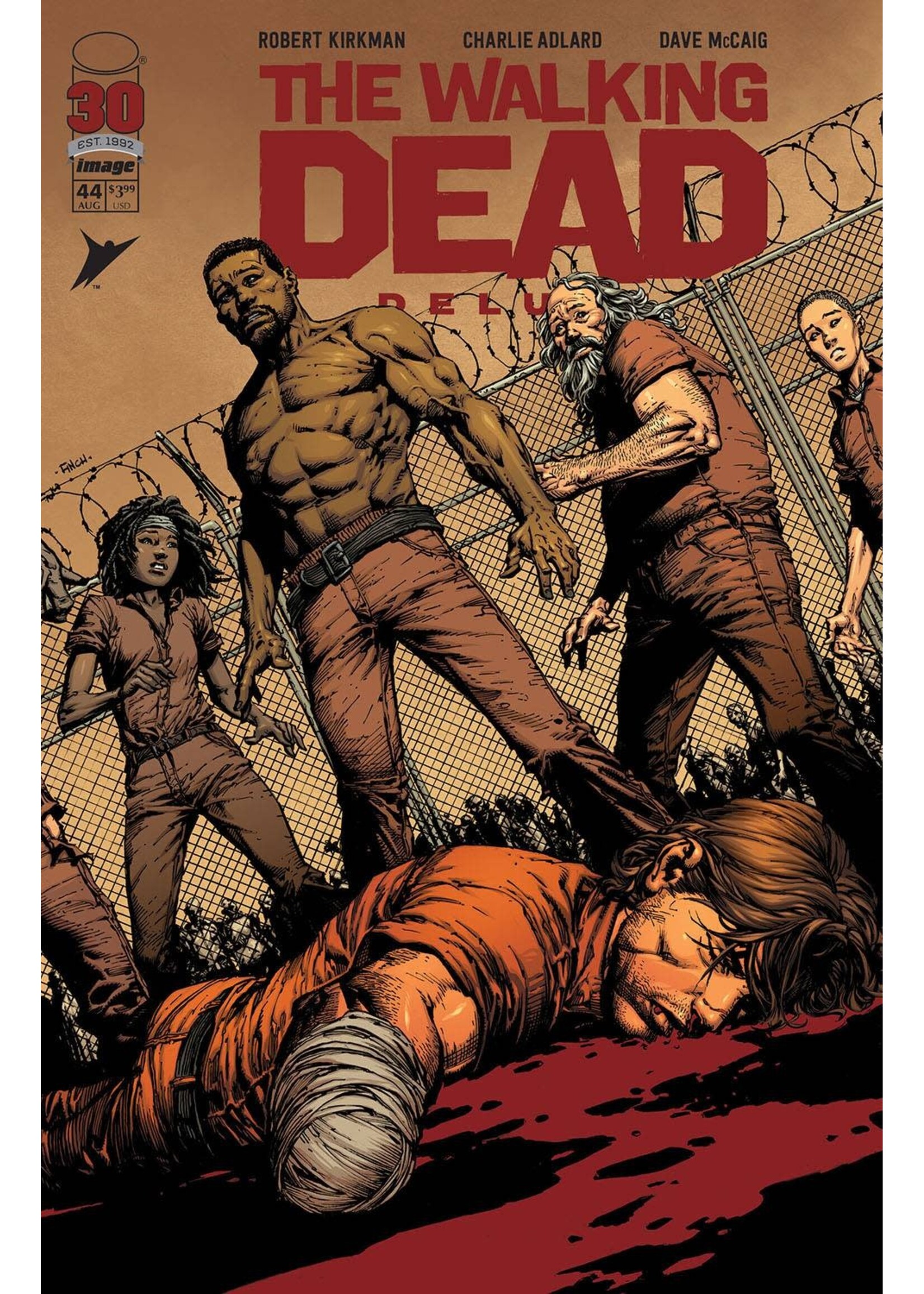 . WALKING DEAD DLX #44 CVR A FINCH & MCCAIG (MR)
